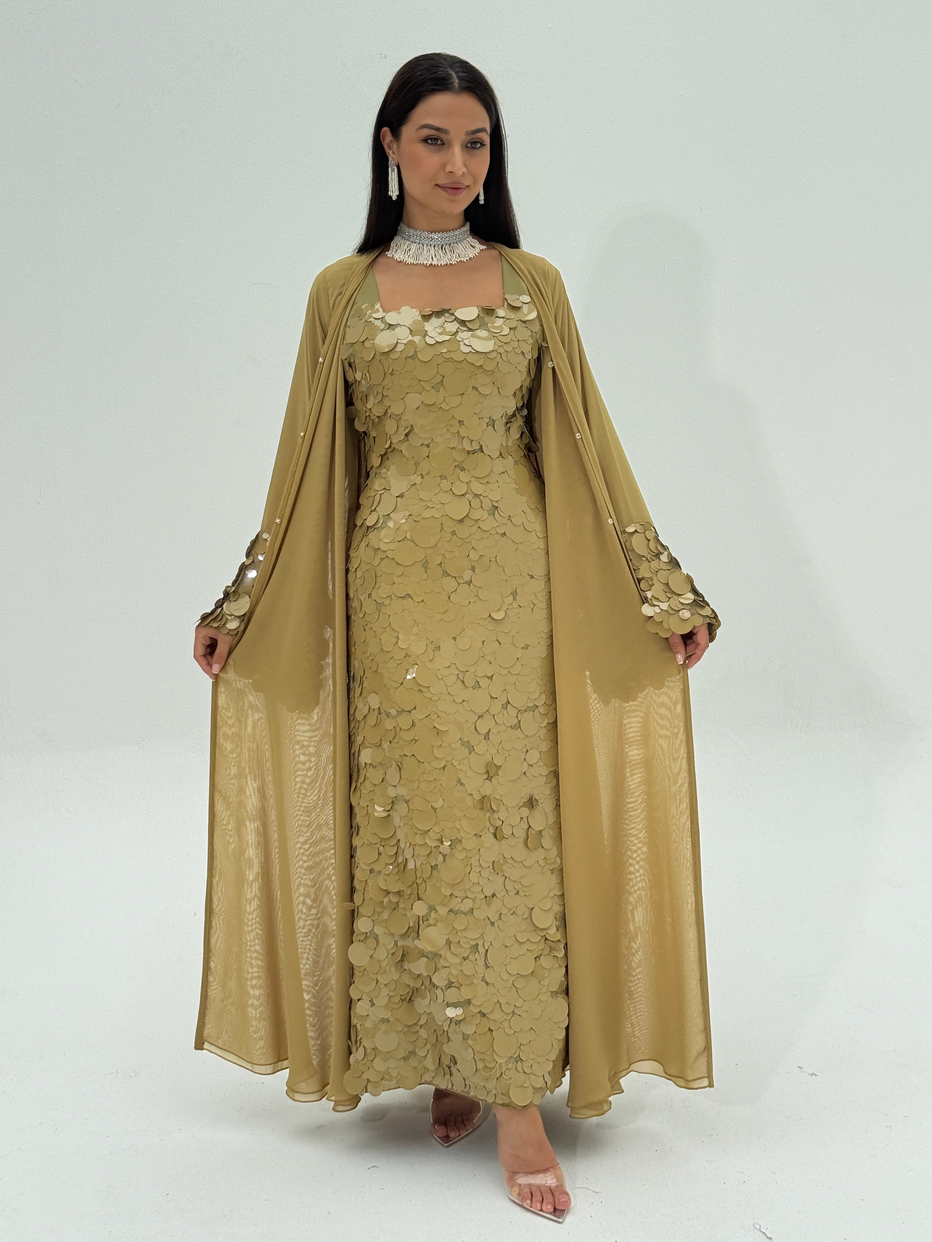 Miar ( Abaya with dress & sheila )