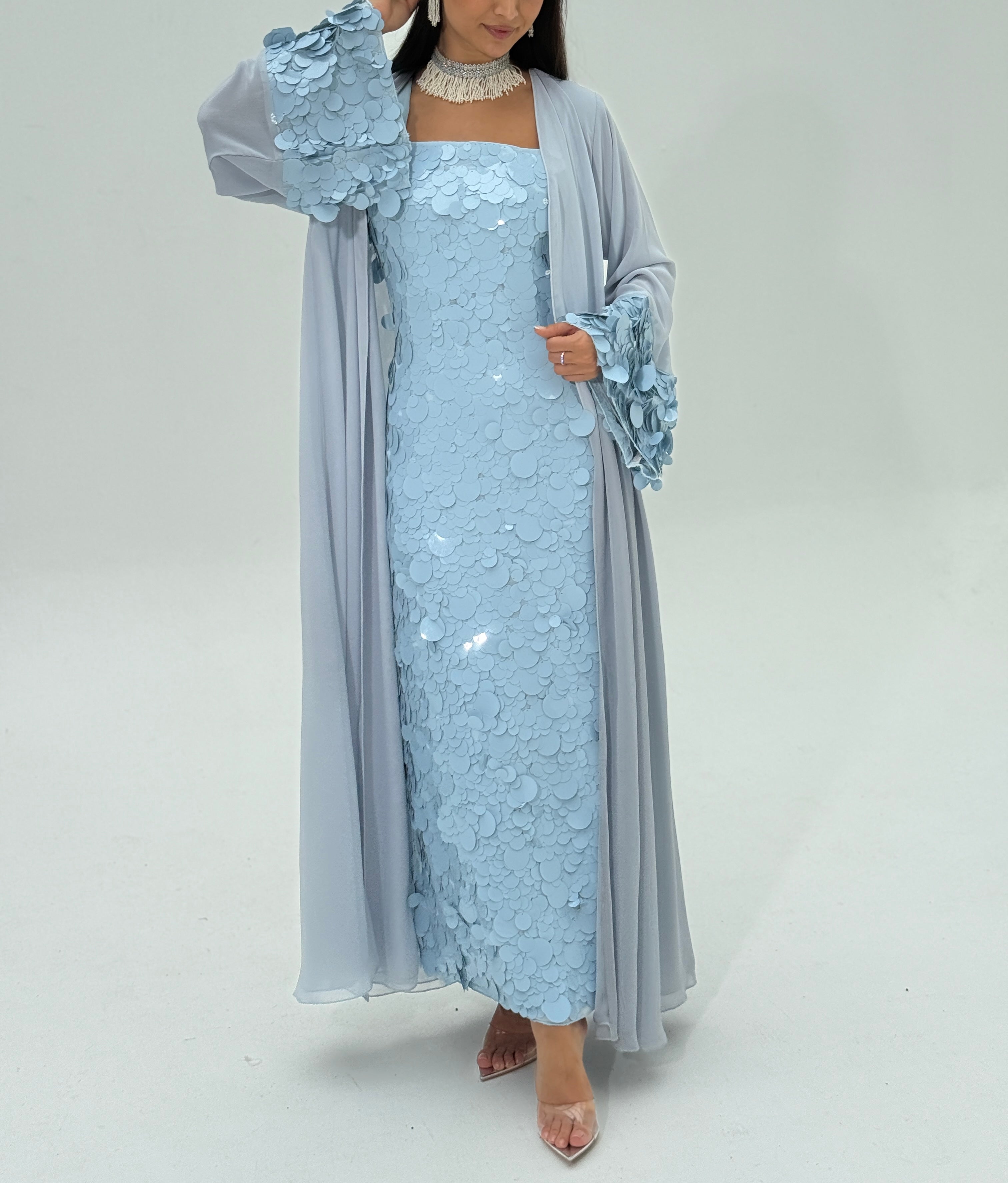 Miar ( Abaya with dress & sheila )