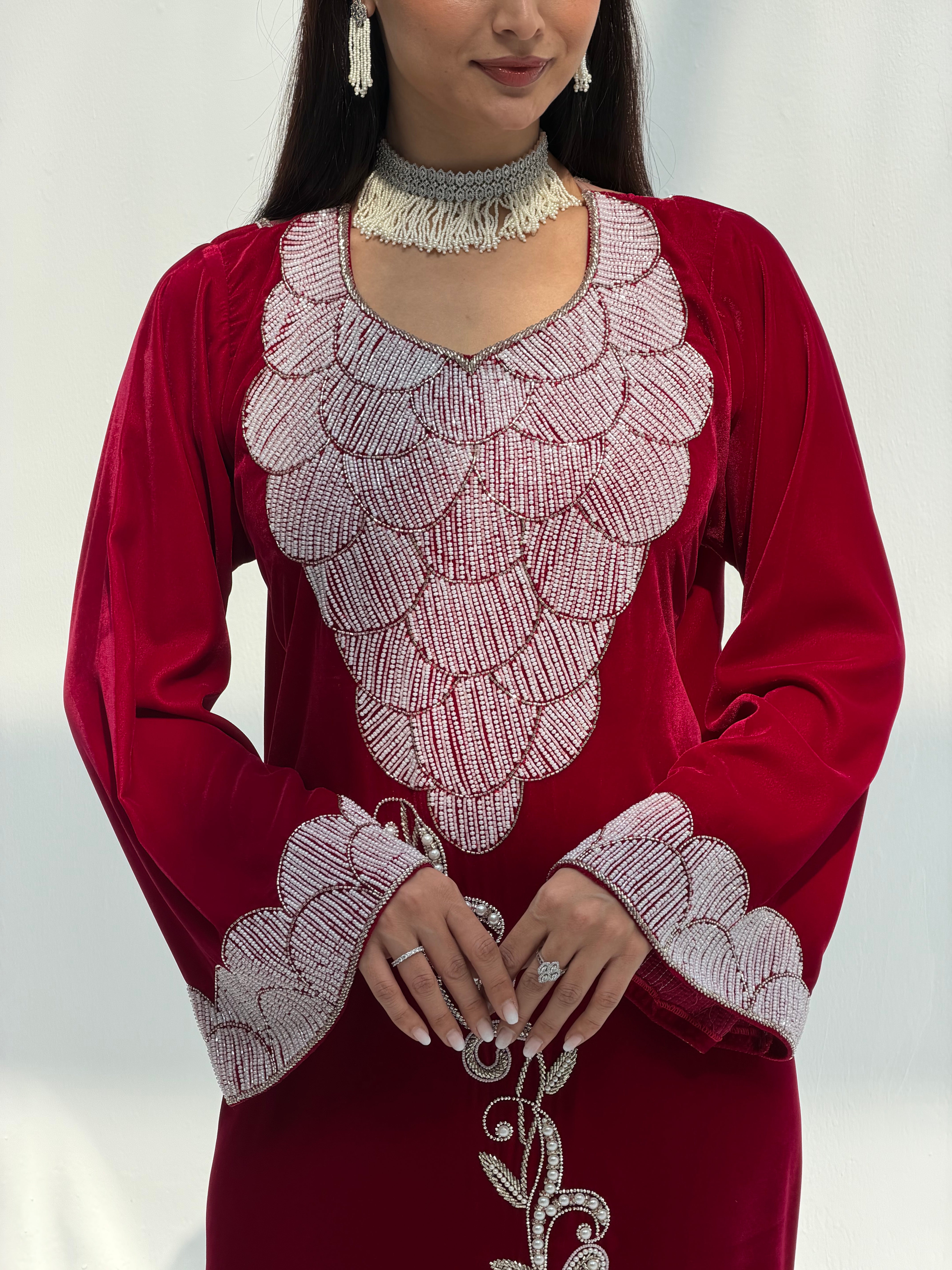 Shamma ( Velvet Dress With Tule Sheila)