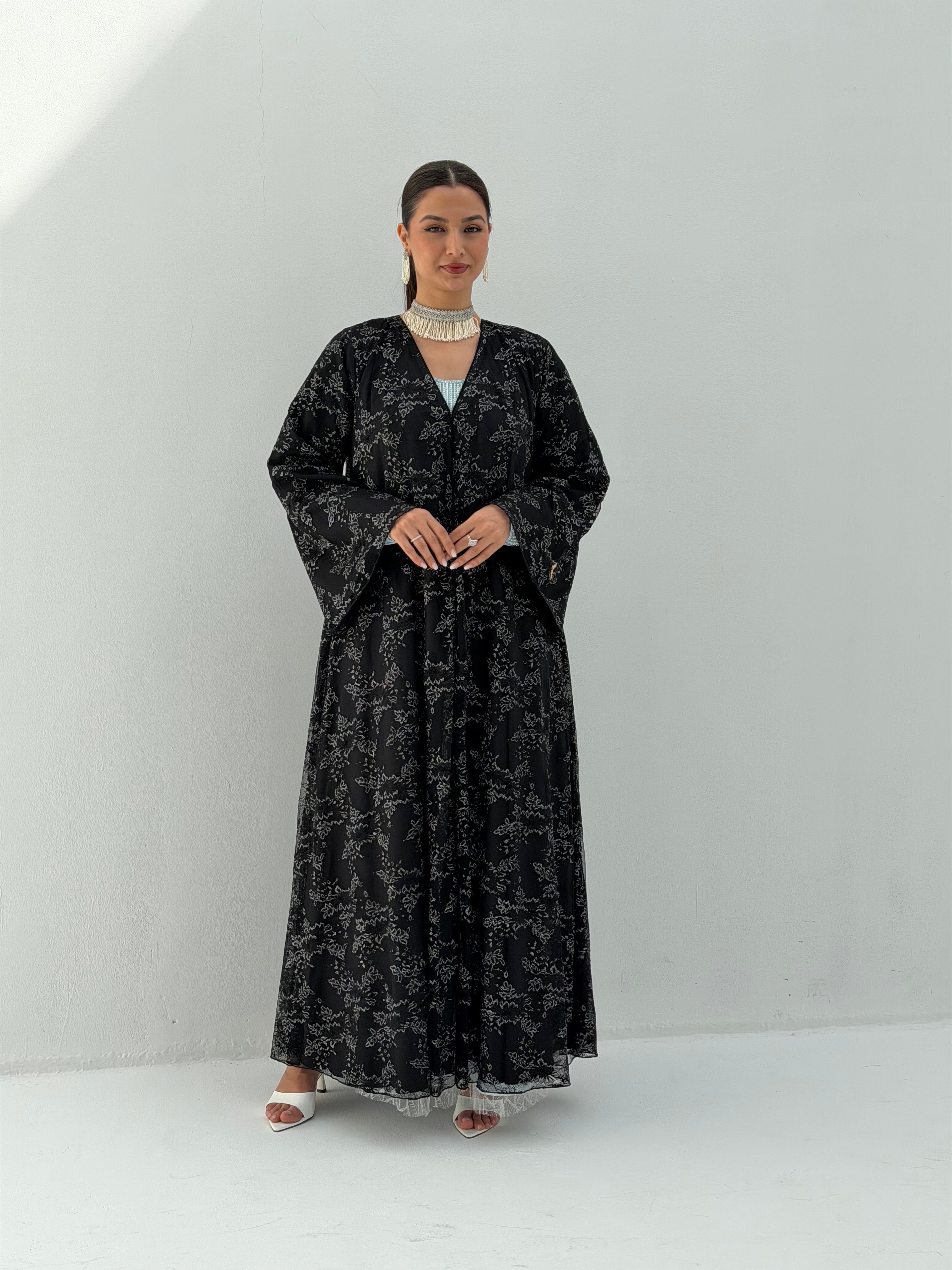 ZAHRA  ( Dantil Abaya With Sheila )