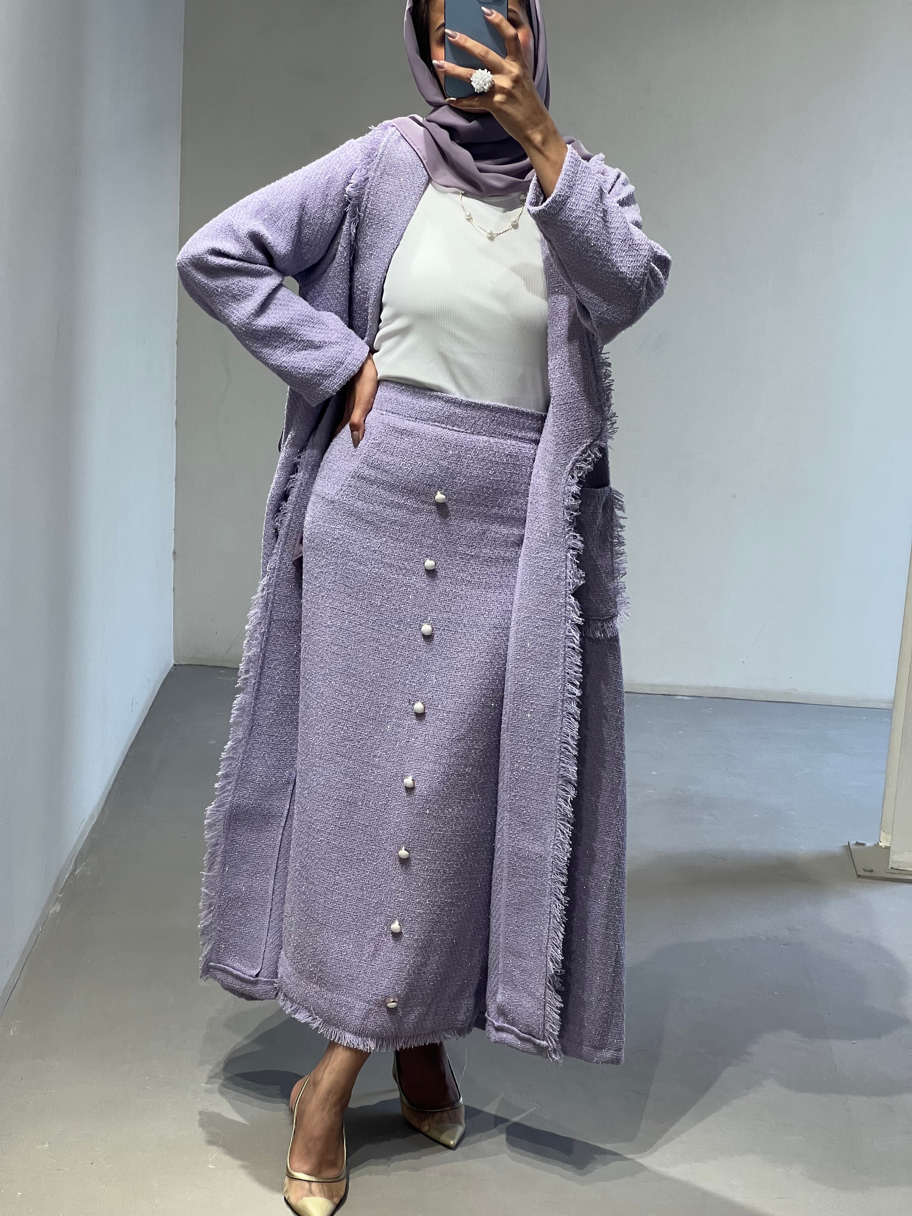 502 Abaya Full Set