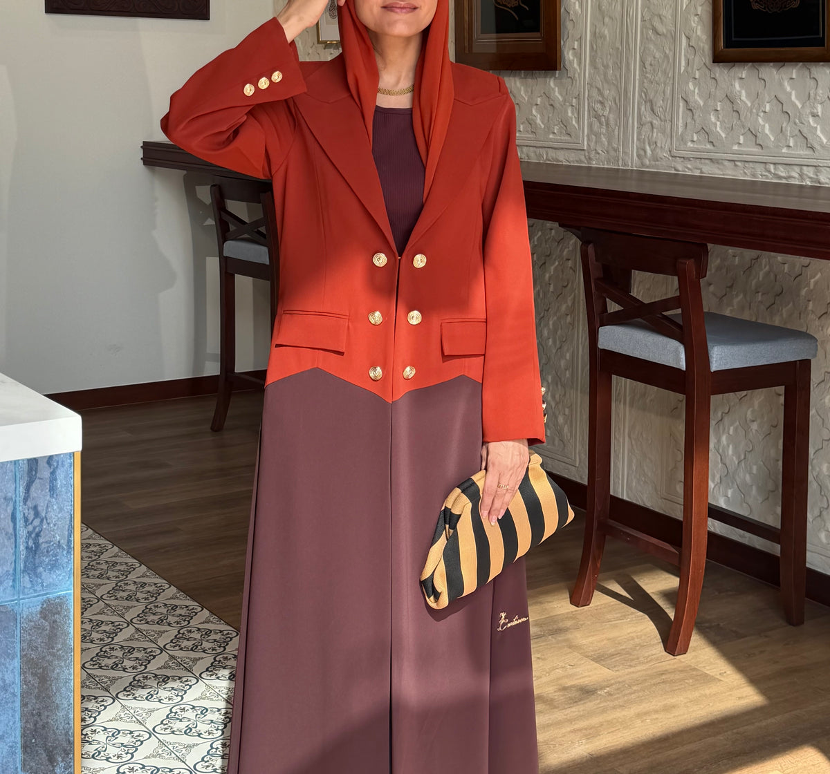Monroe ( Abaya with Sheila )