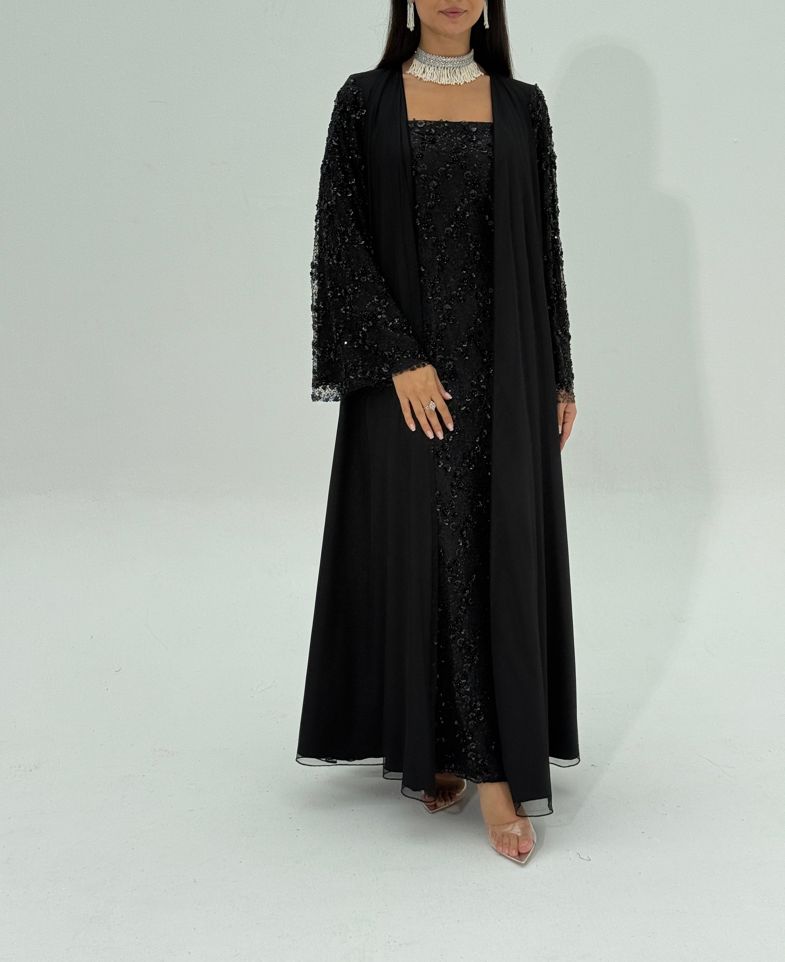 Sewda Abaya With Dress