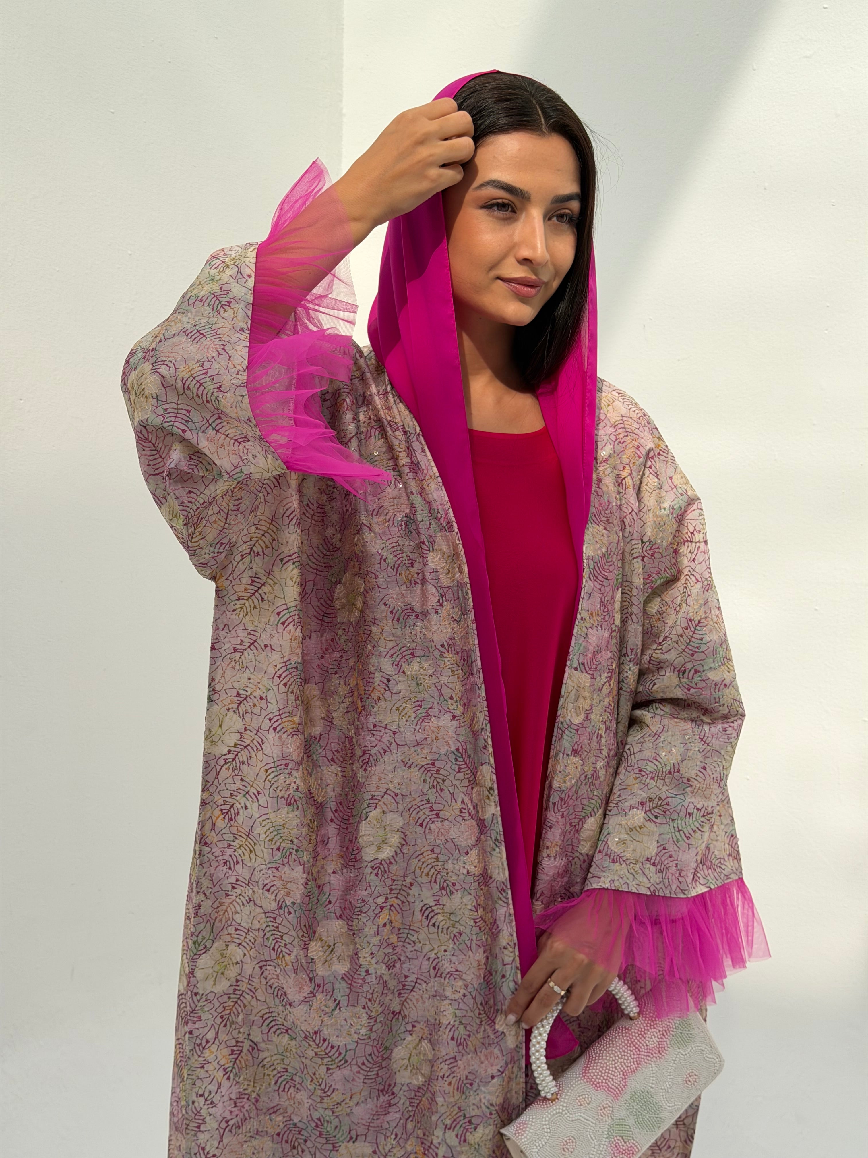 Ruffle  ( Abaya + under abaya dress with Sheila )