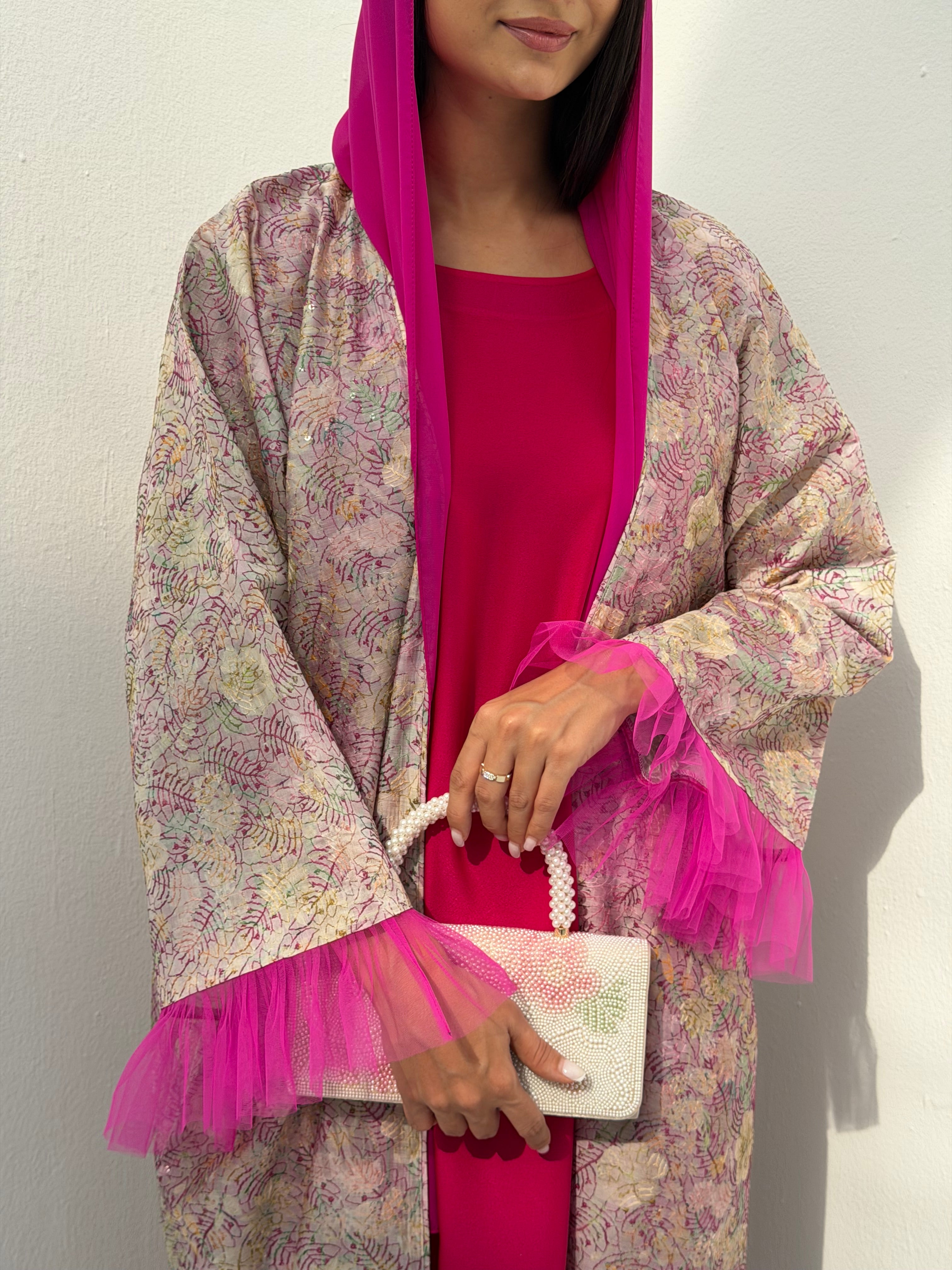 Ruffle  ( Abaya + under abaya dress with Sheila )