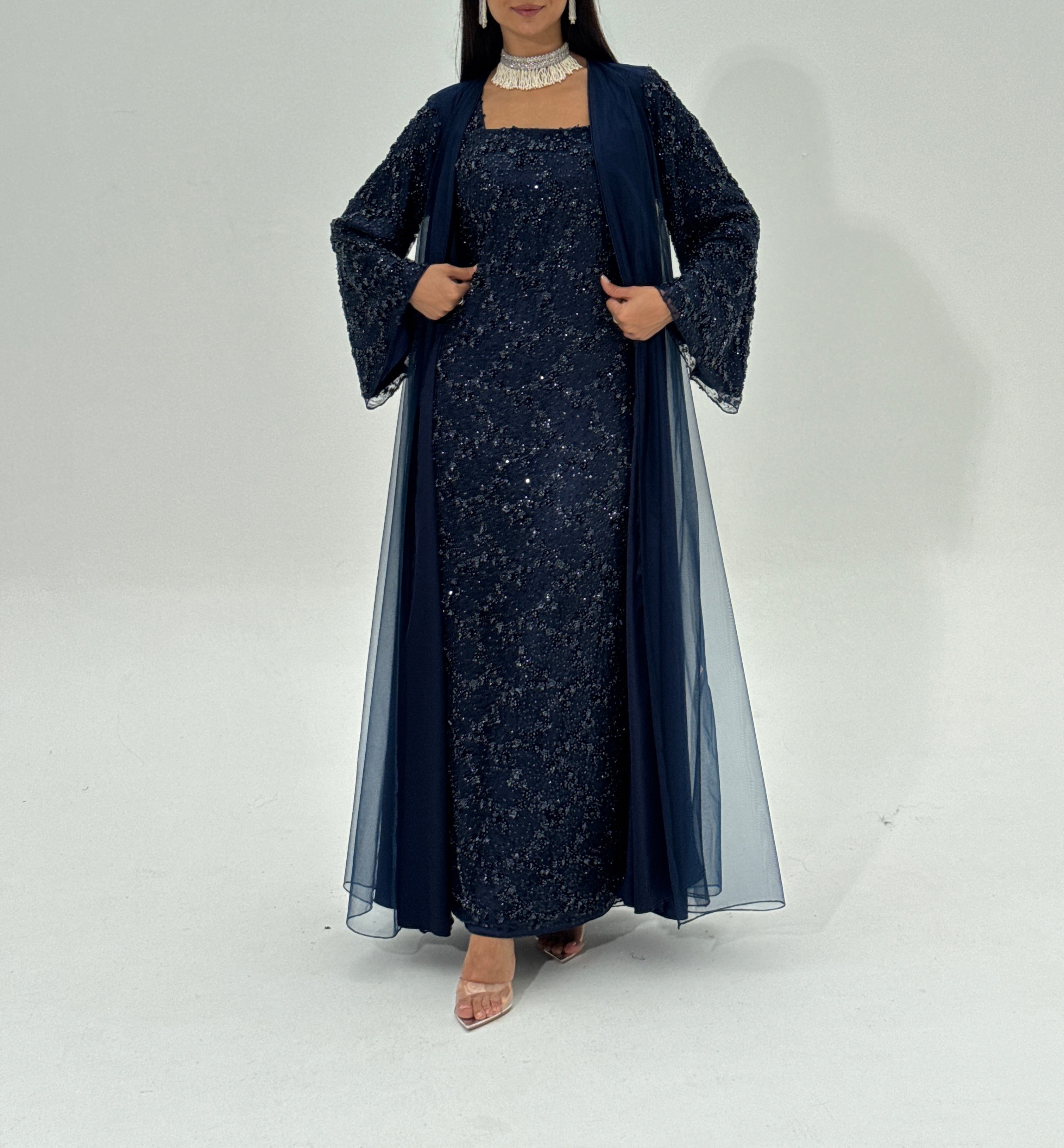 Sewda Abaya With Dress