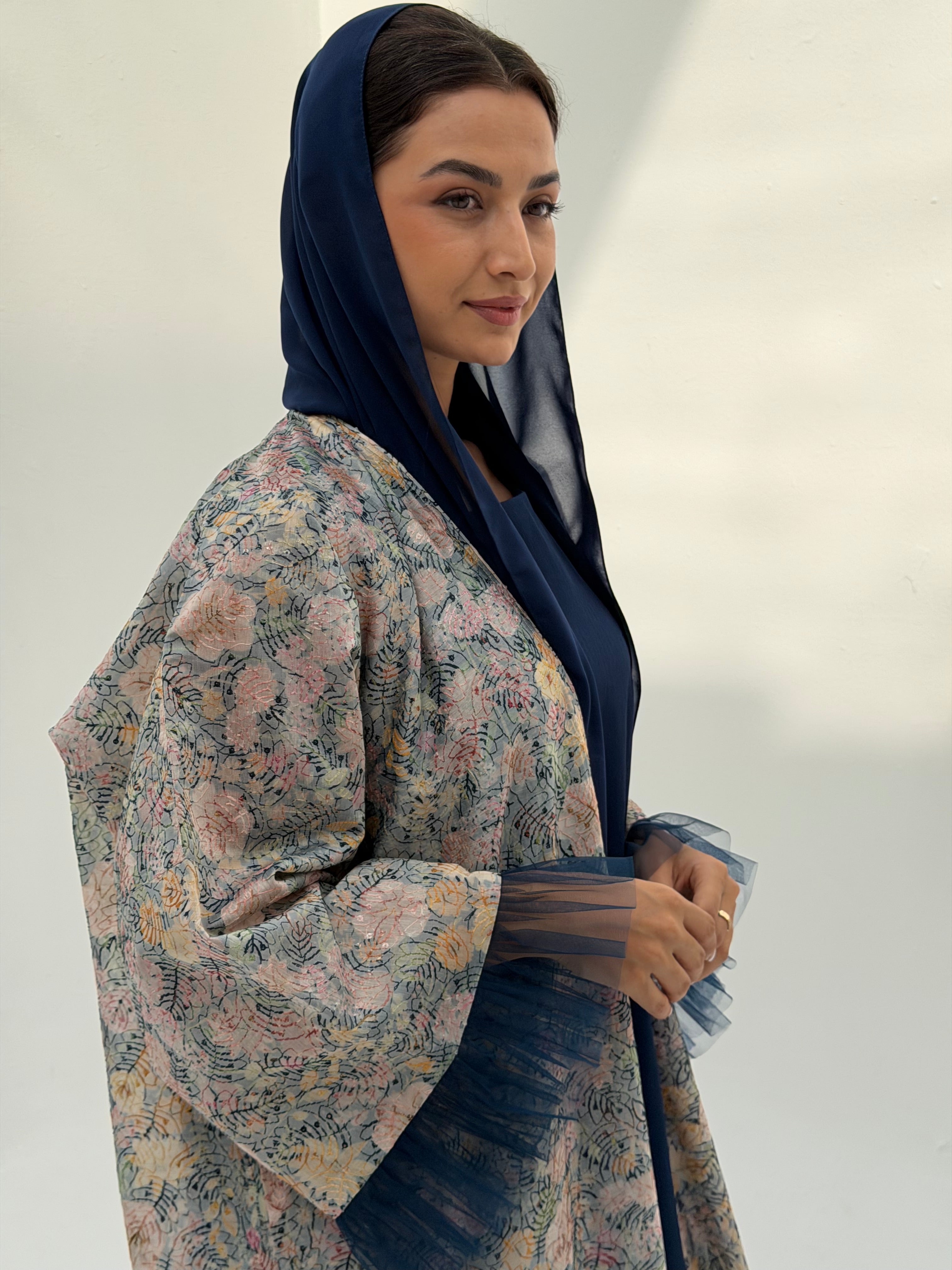 Ruffle  ( Abaya + under abaya dress with Sheila )