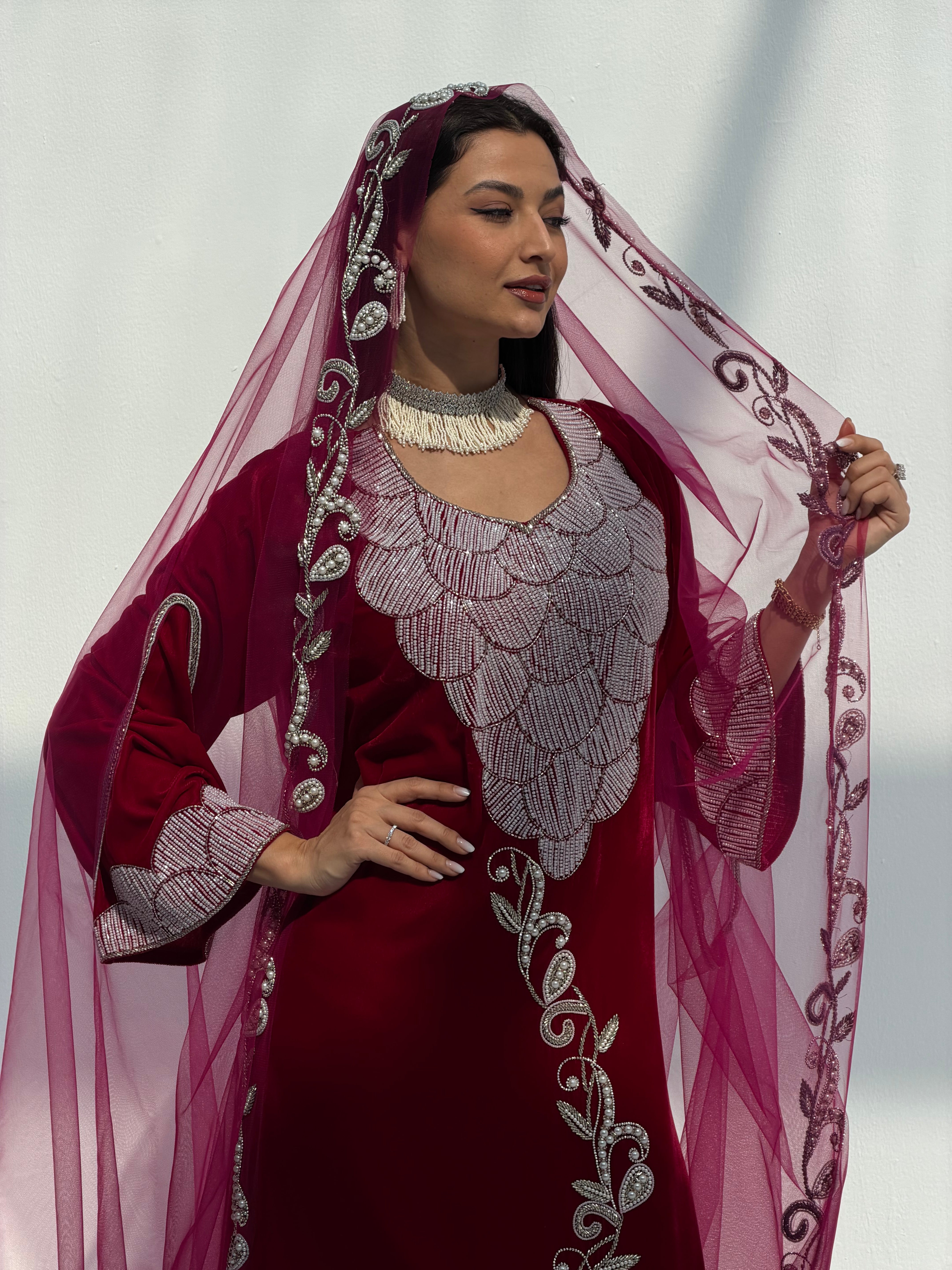 Shamma ( Velvet Dress With Tule Sheila)