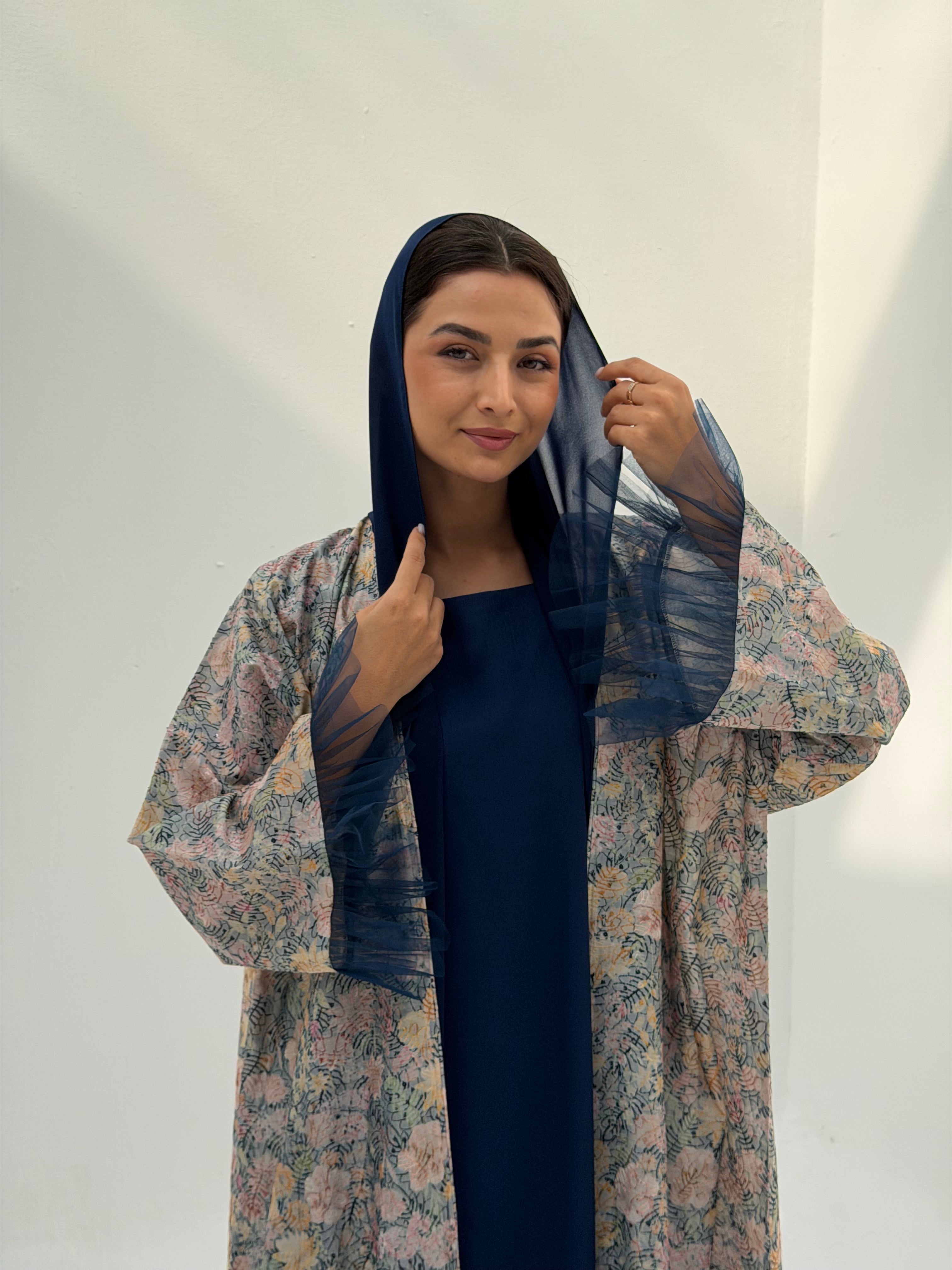 Ruffle  ( Abaya + under abaya dress with Sheila )