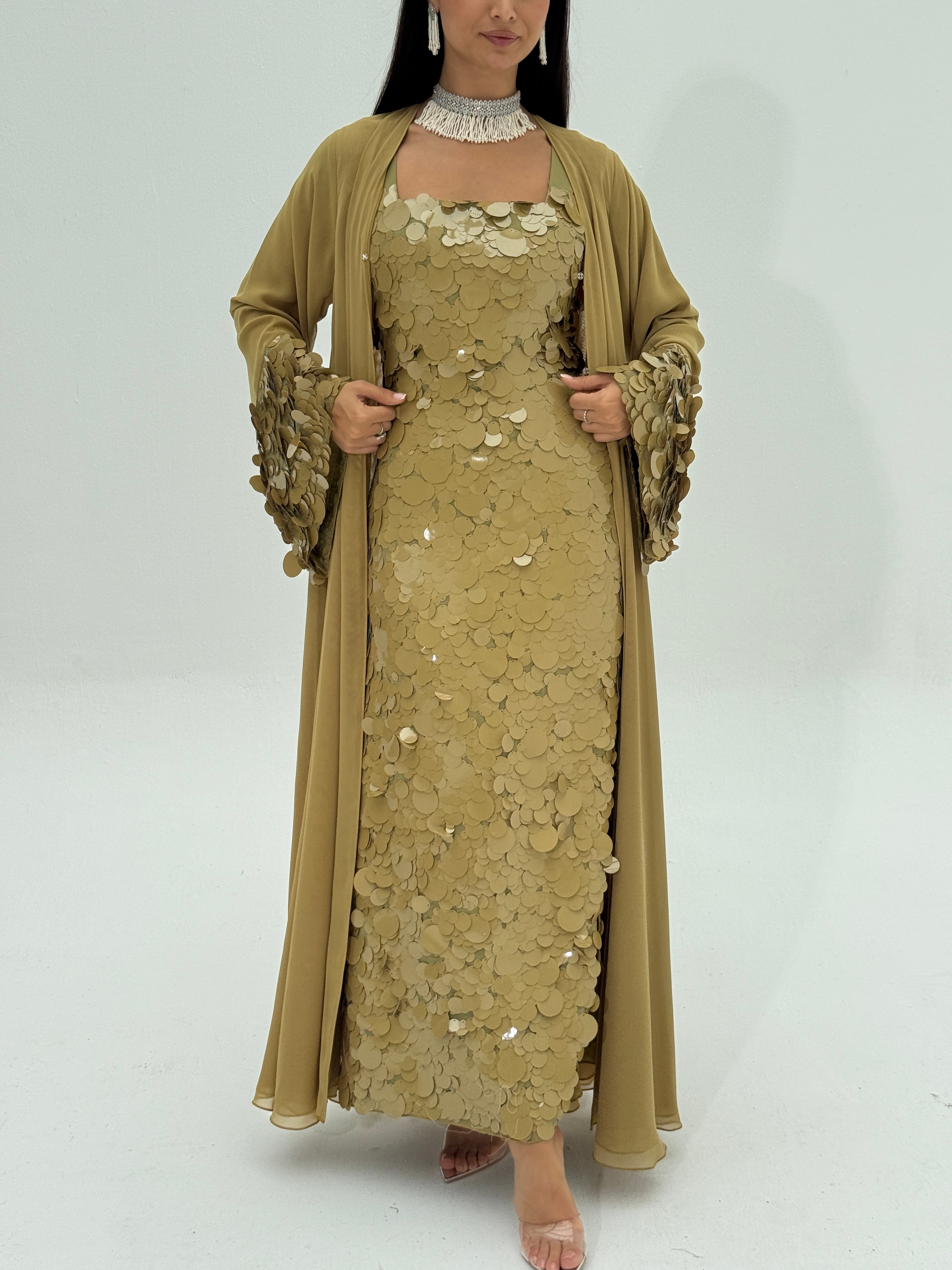 Miar ( Abaya with dress & sheila )