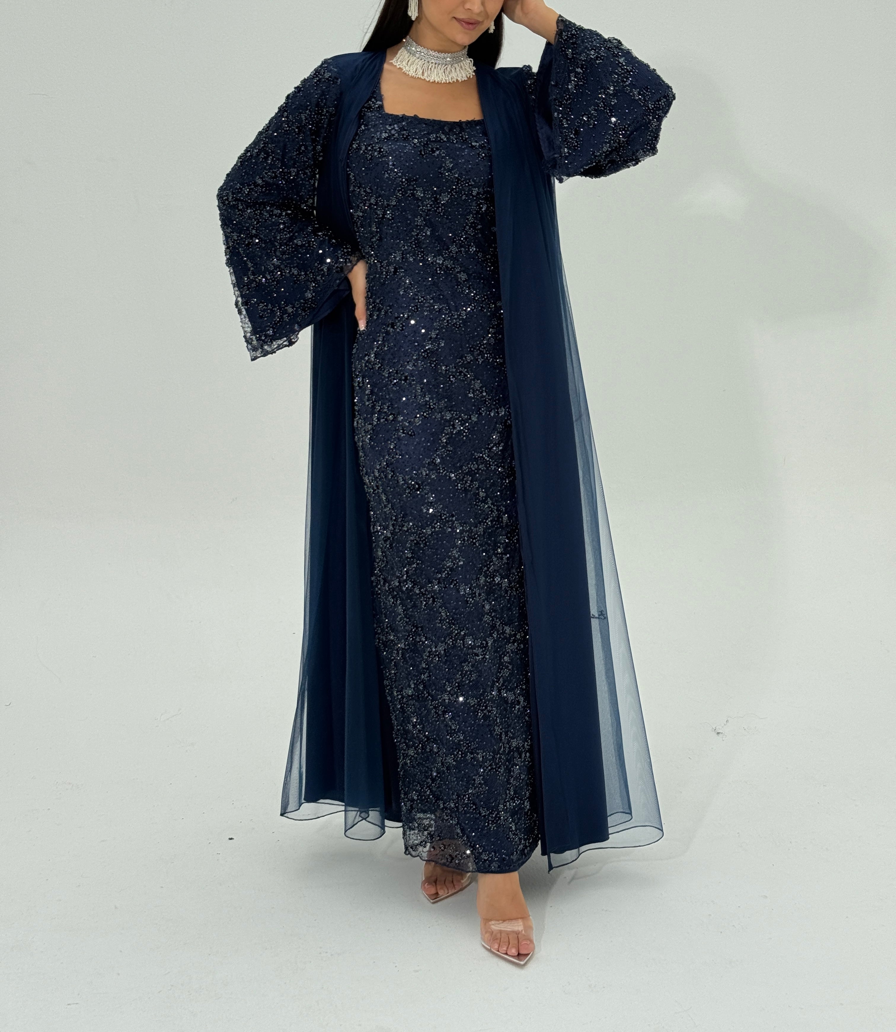Sewda Abaya With Dress