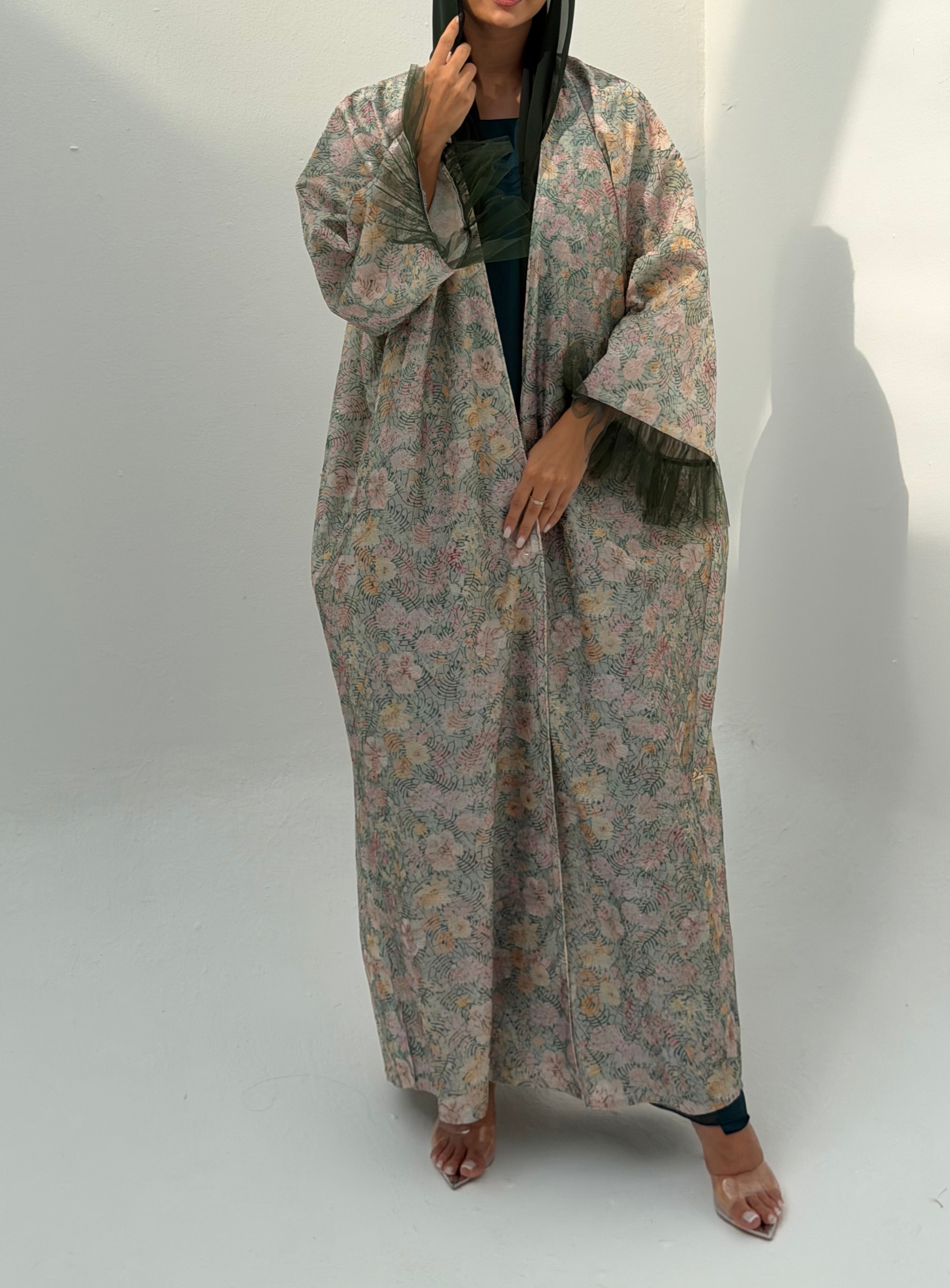 Ruffle  ( Abaya + under abaya dress with Sheila )