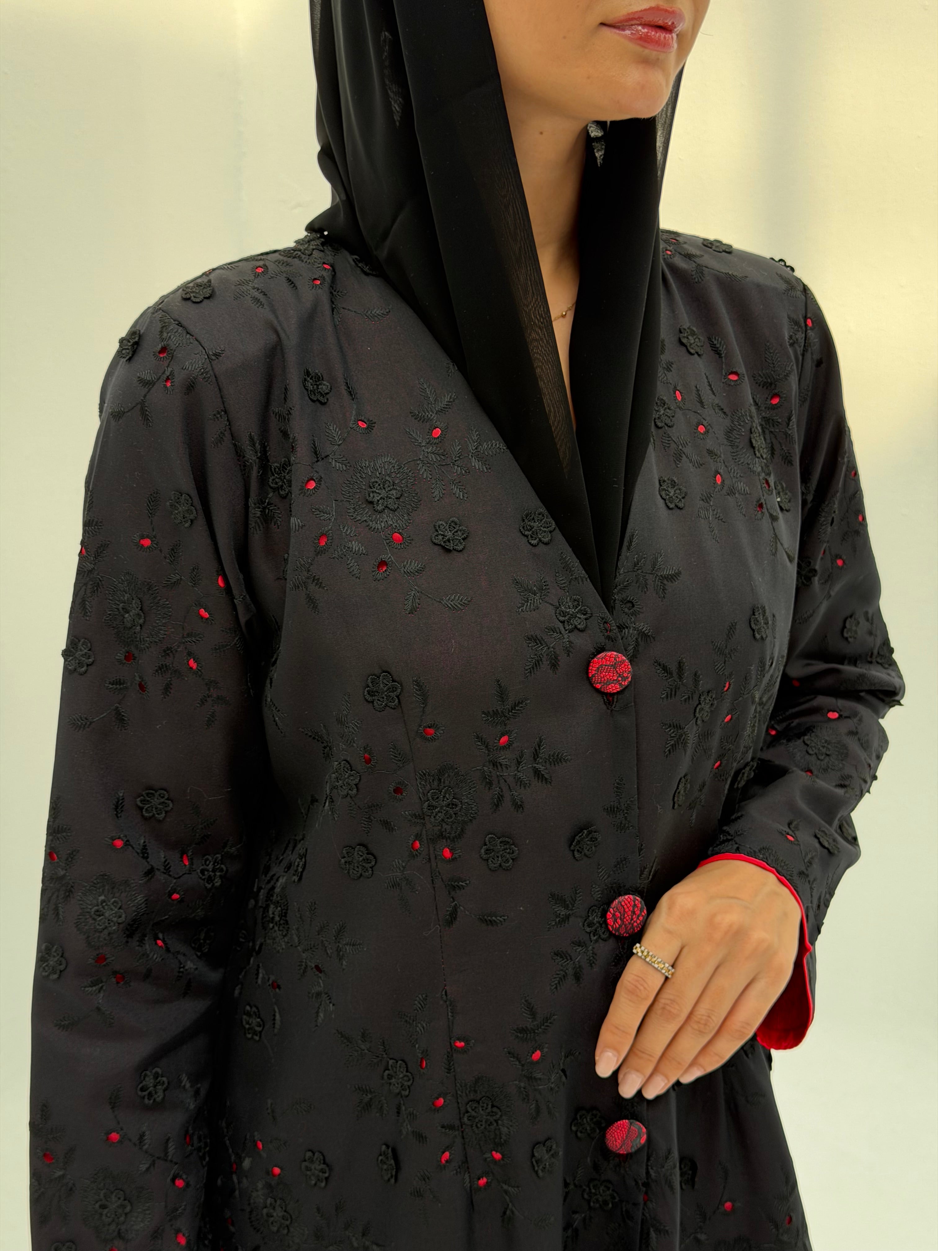 Ruby Touch ( Abaya with Sheila )