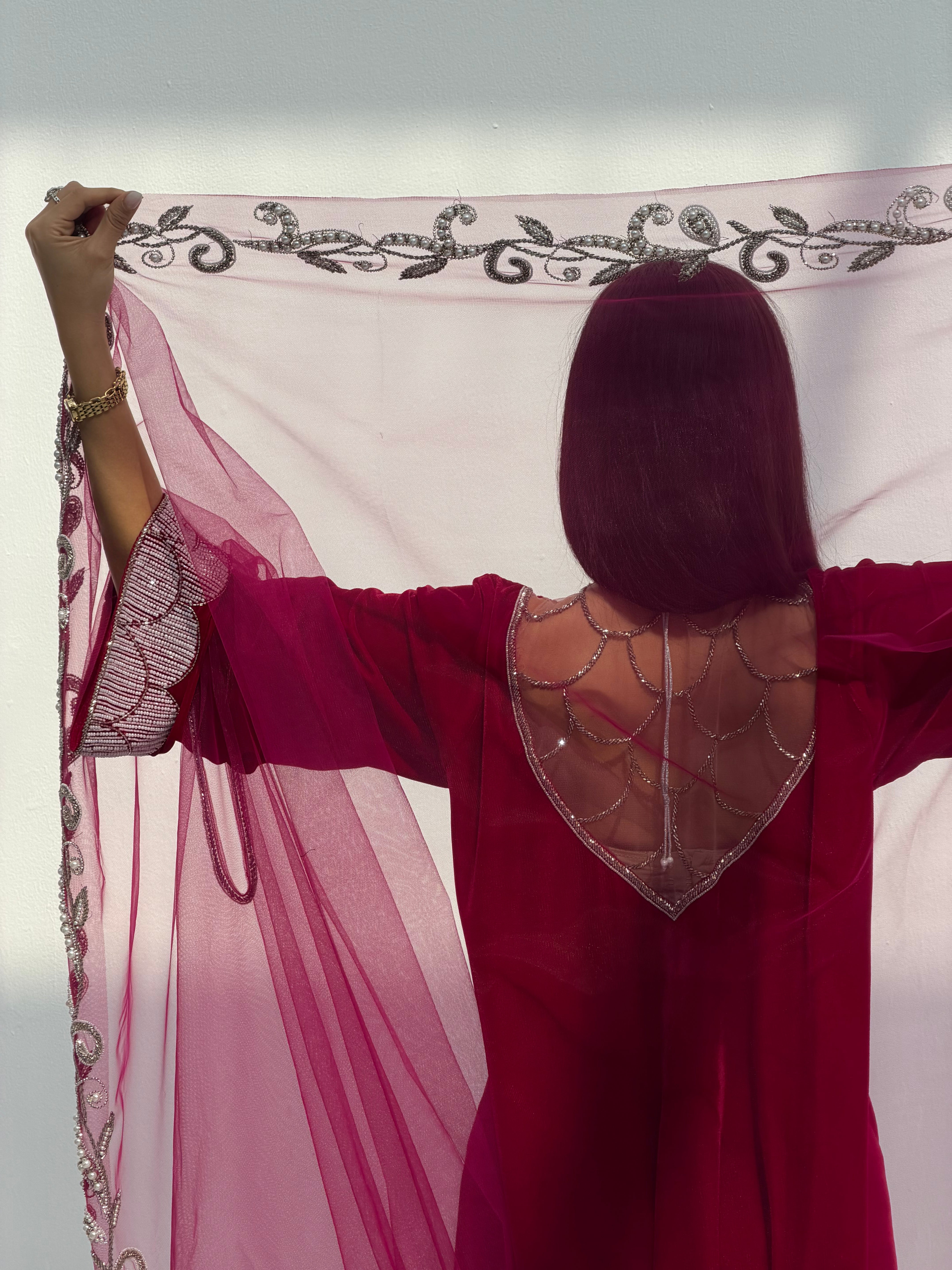 Shamma ( Velvet Dress With Tule Sheila)