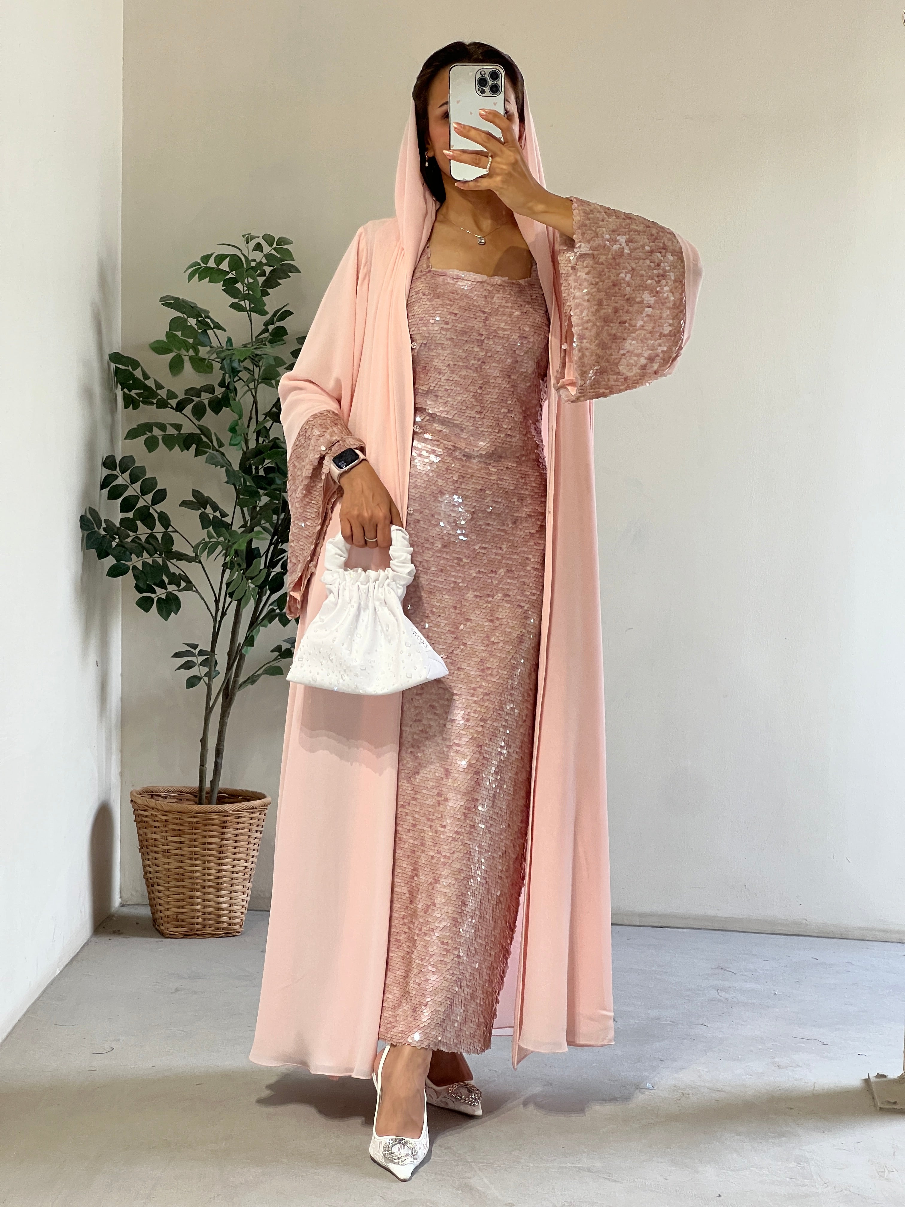 Miar ( Abaya with dress & sheila )