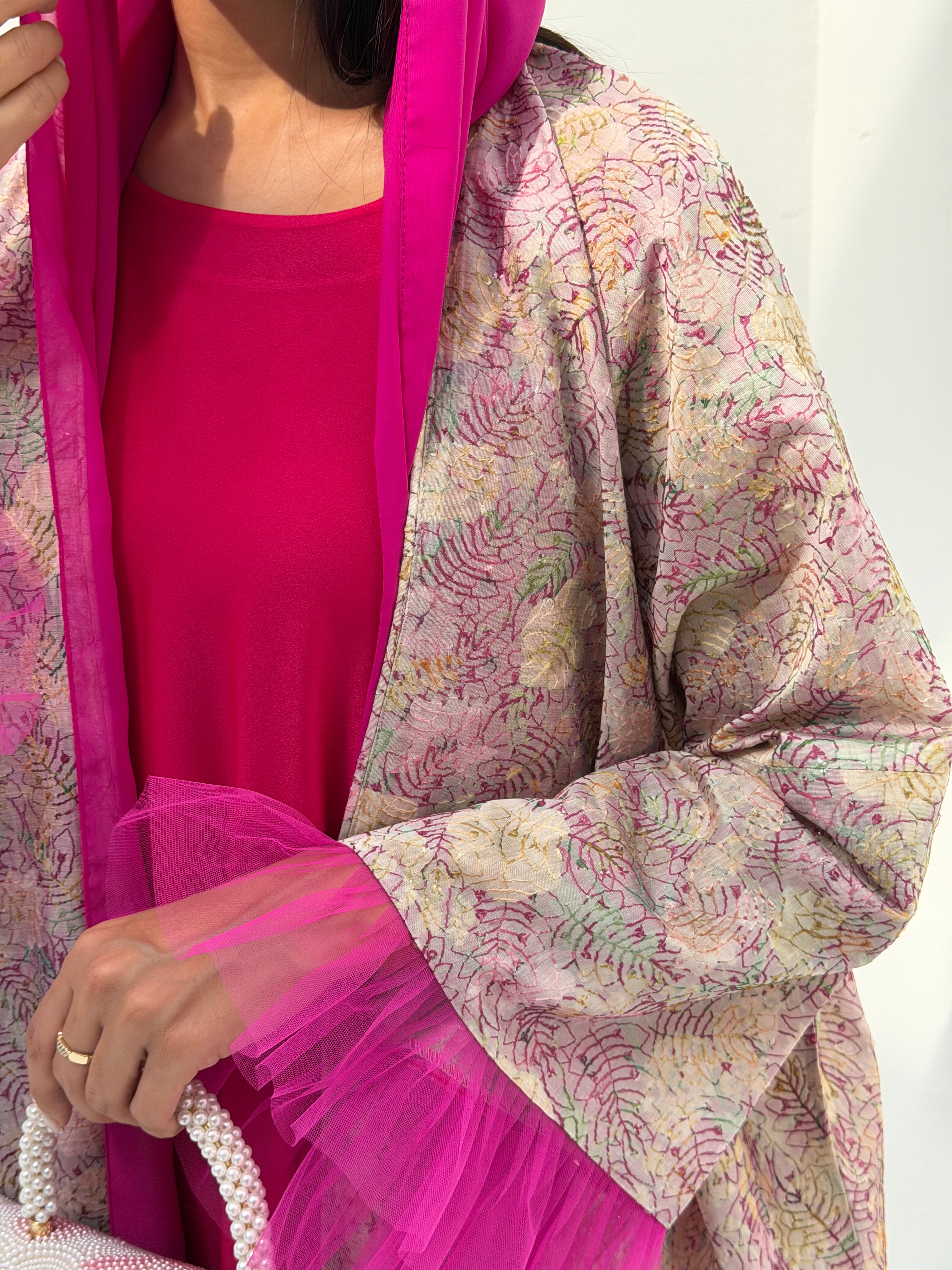 Ruffle  ( Abaya + under abaya dress with Sheila )