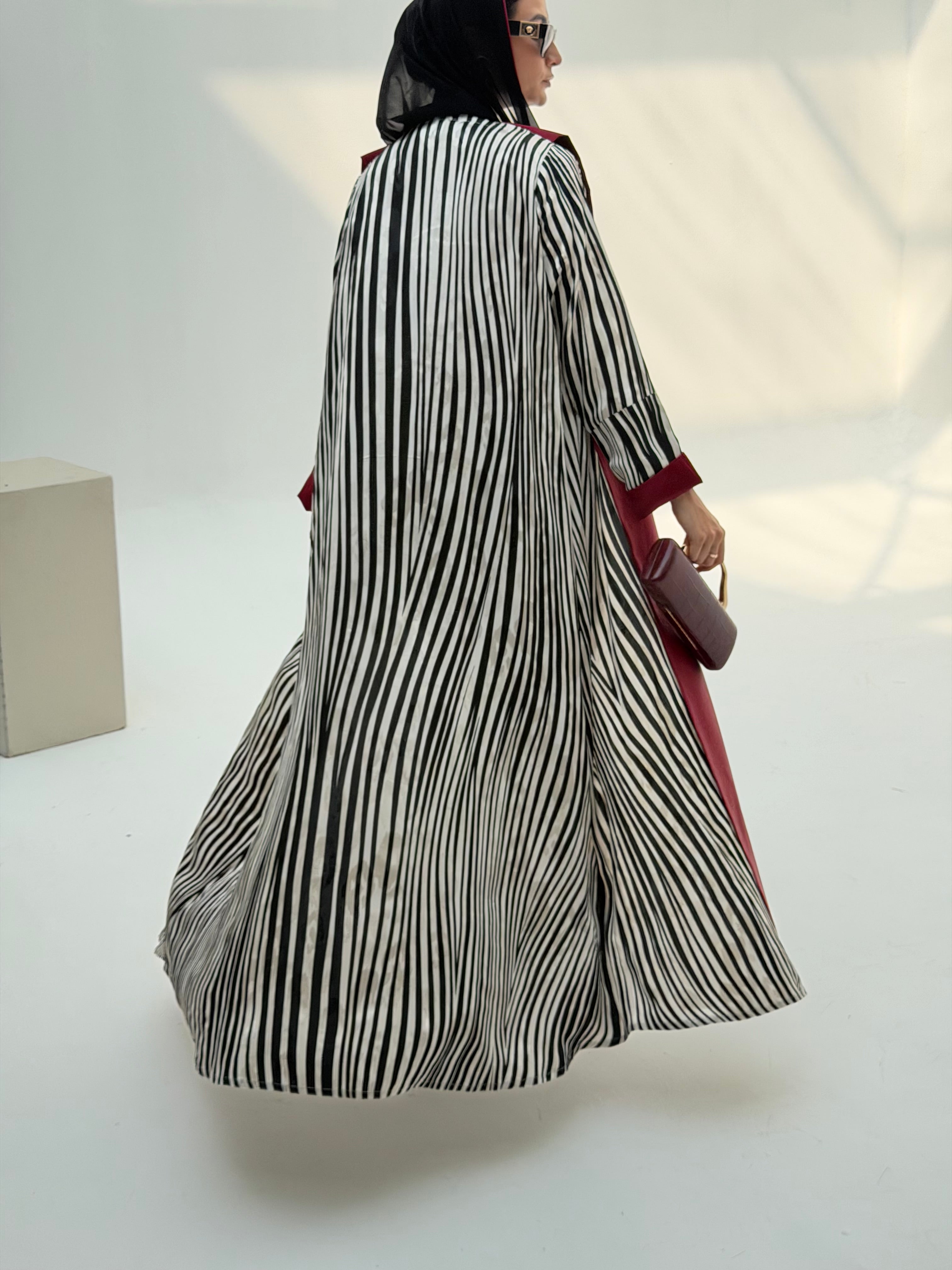Ruby Stripe ❤️ ( Abaya with Sheila )