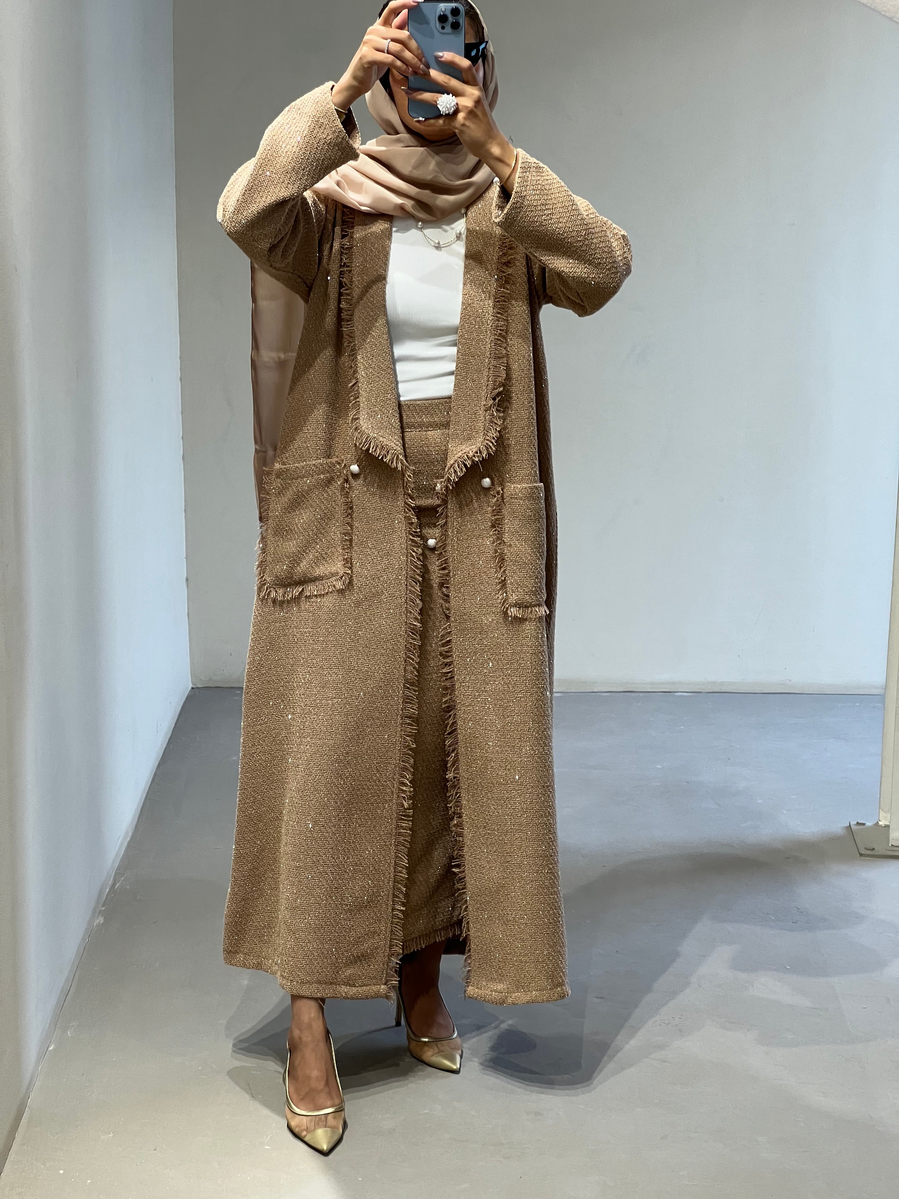 502 Abaya Full Set