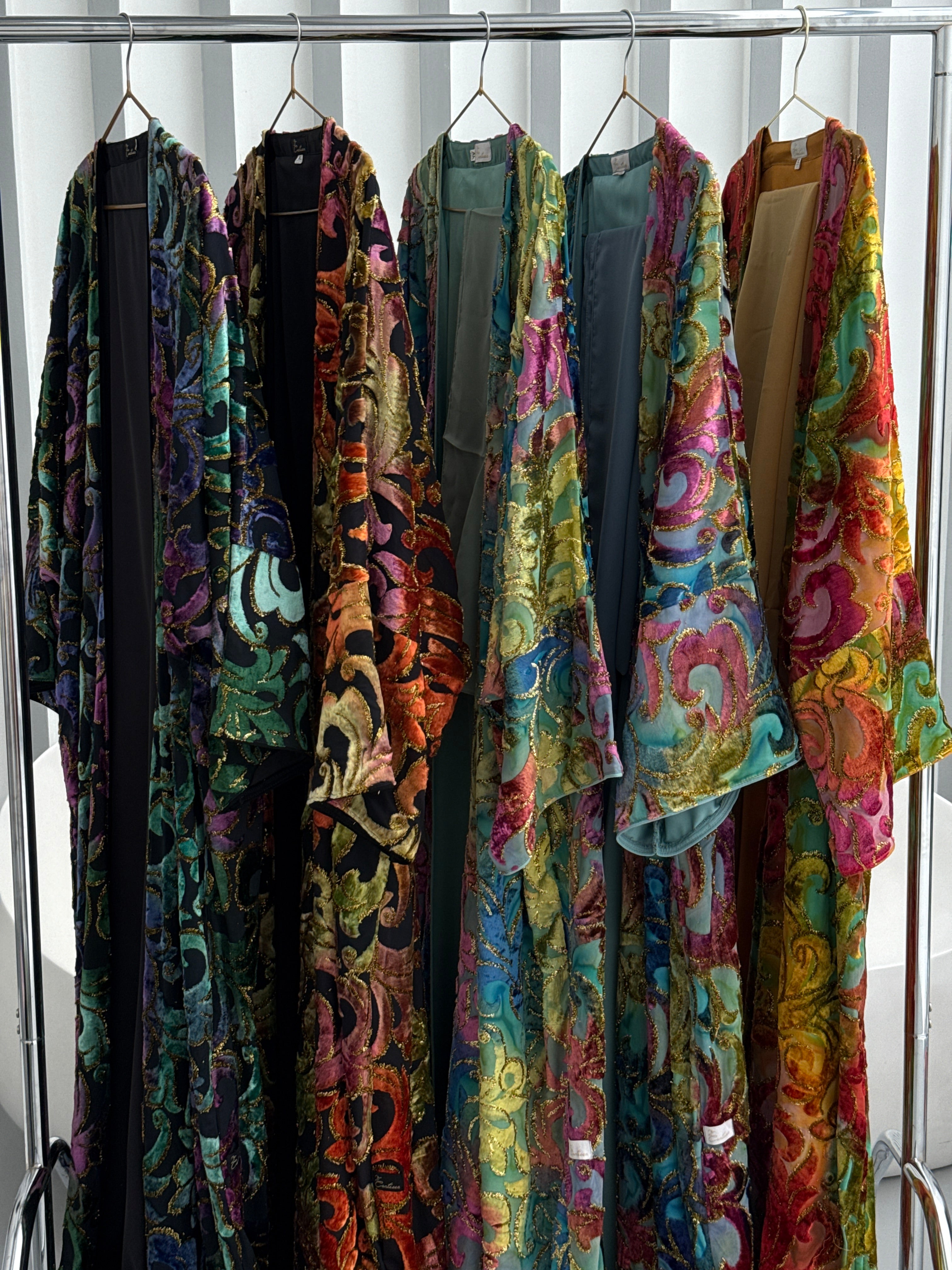 Winter Breaths Velvet Abaya