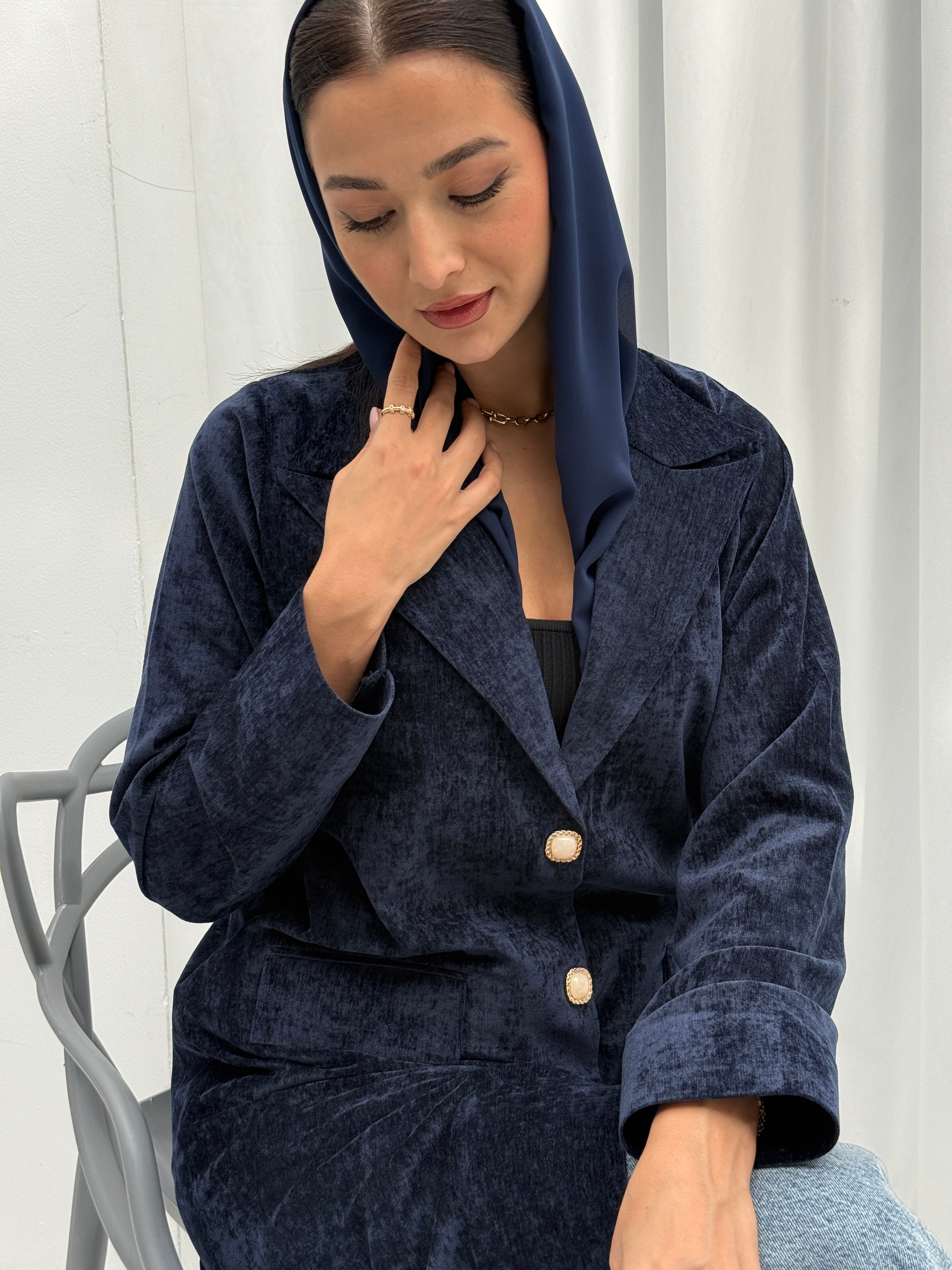 Winter Elegance Abaya