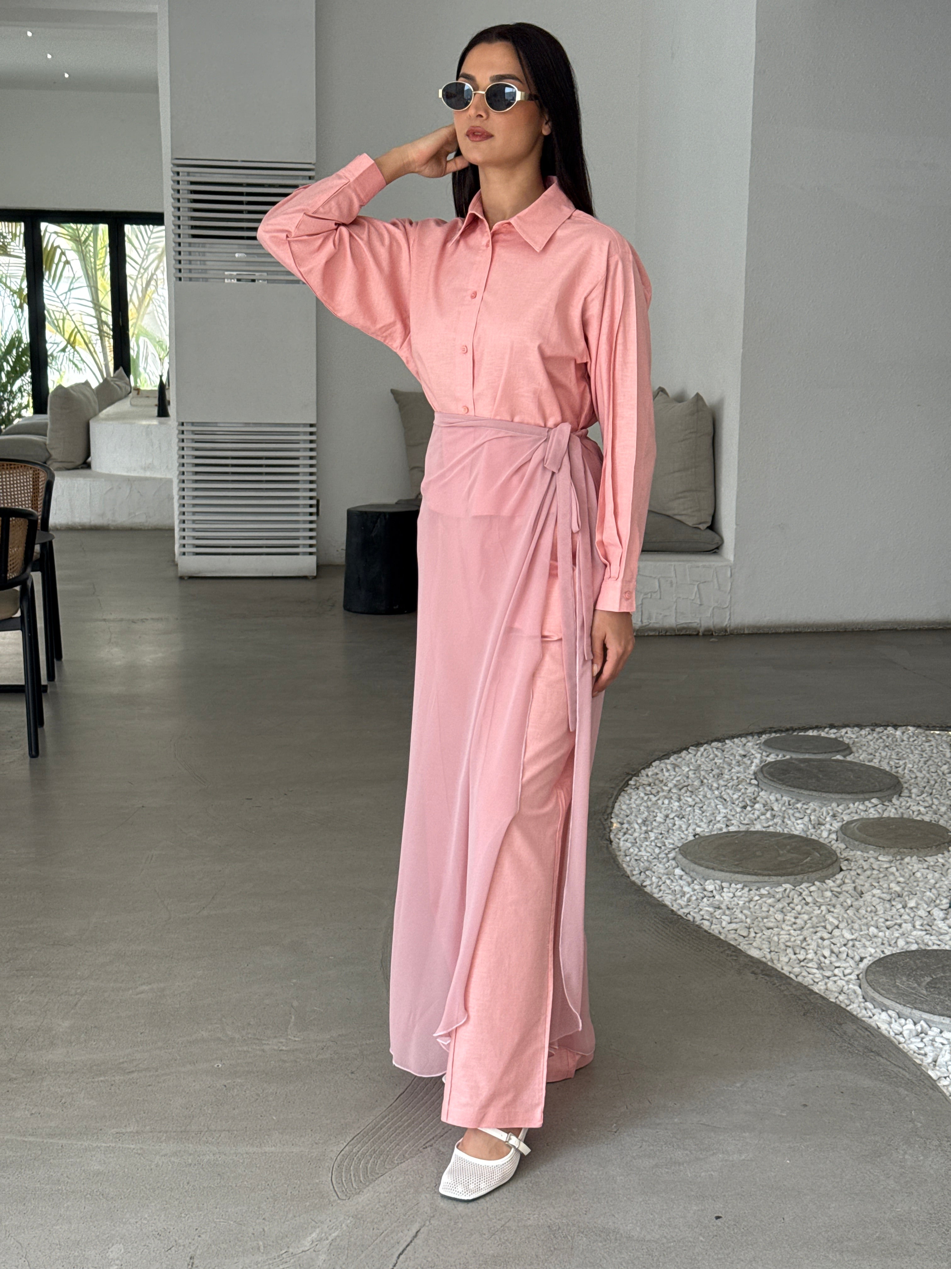 Lila Pant Shirt & Skirt Belt - Contessa Collection