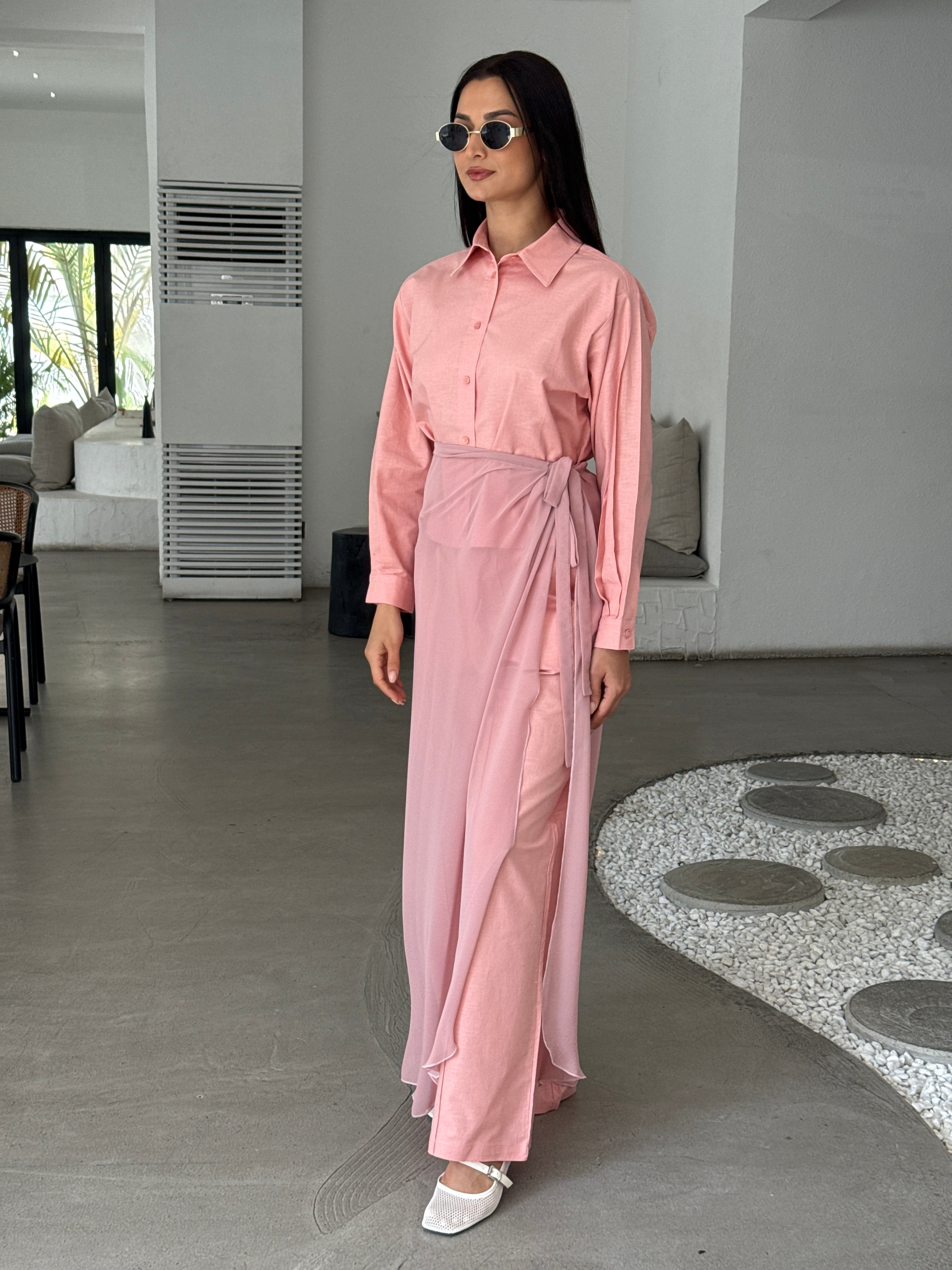 Lila Pant Shirt & Skirt Belt - Contessa Collection