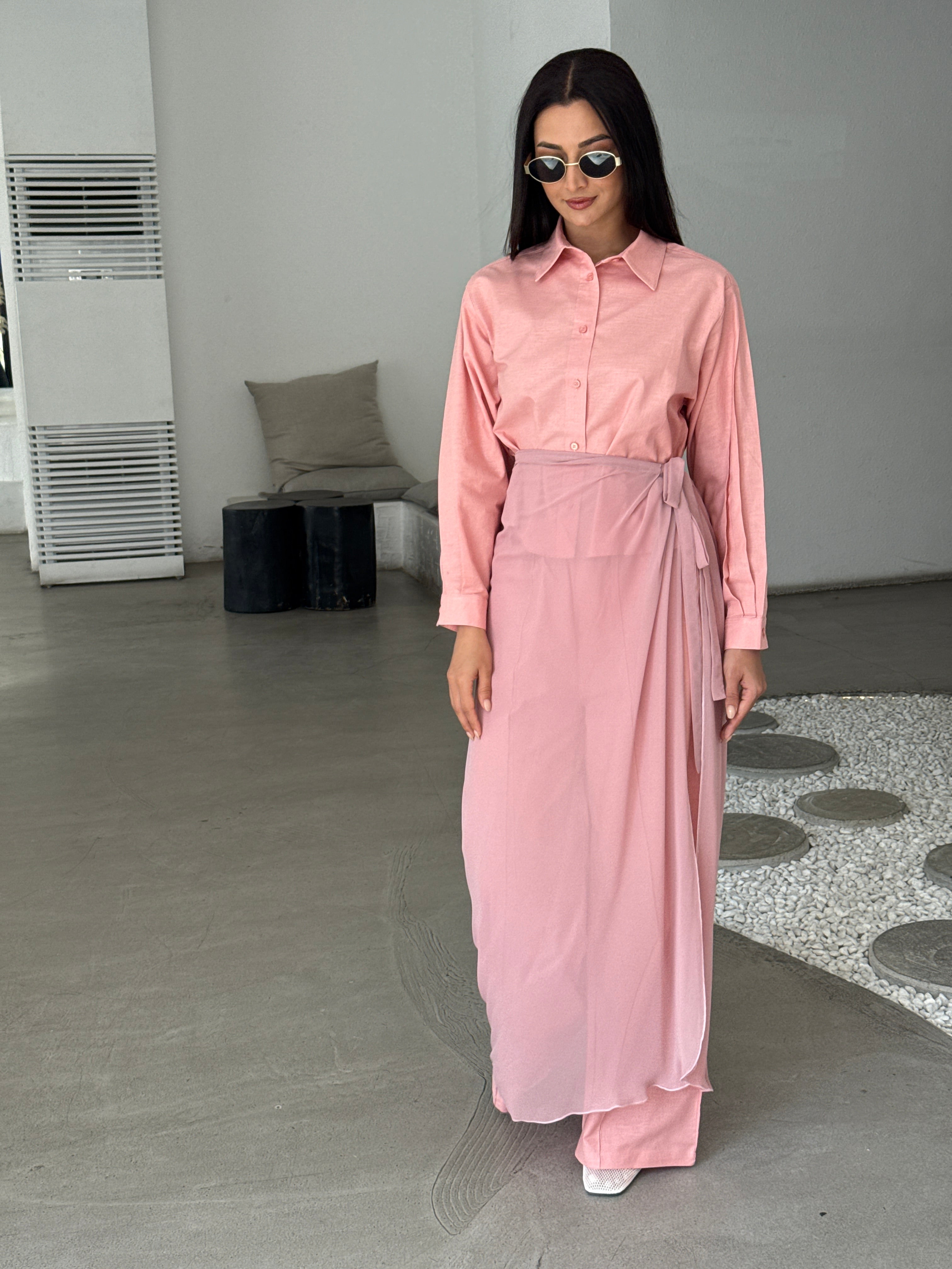 Lila Pant Shirt & Skirt Belt - Contessa Collection