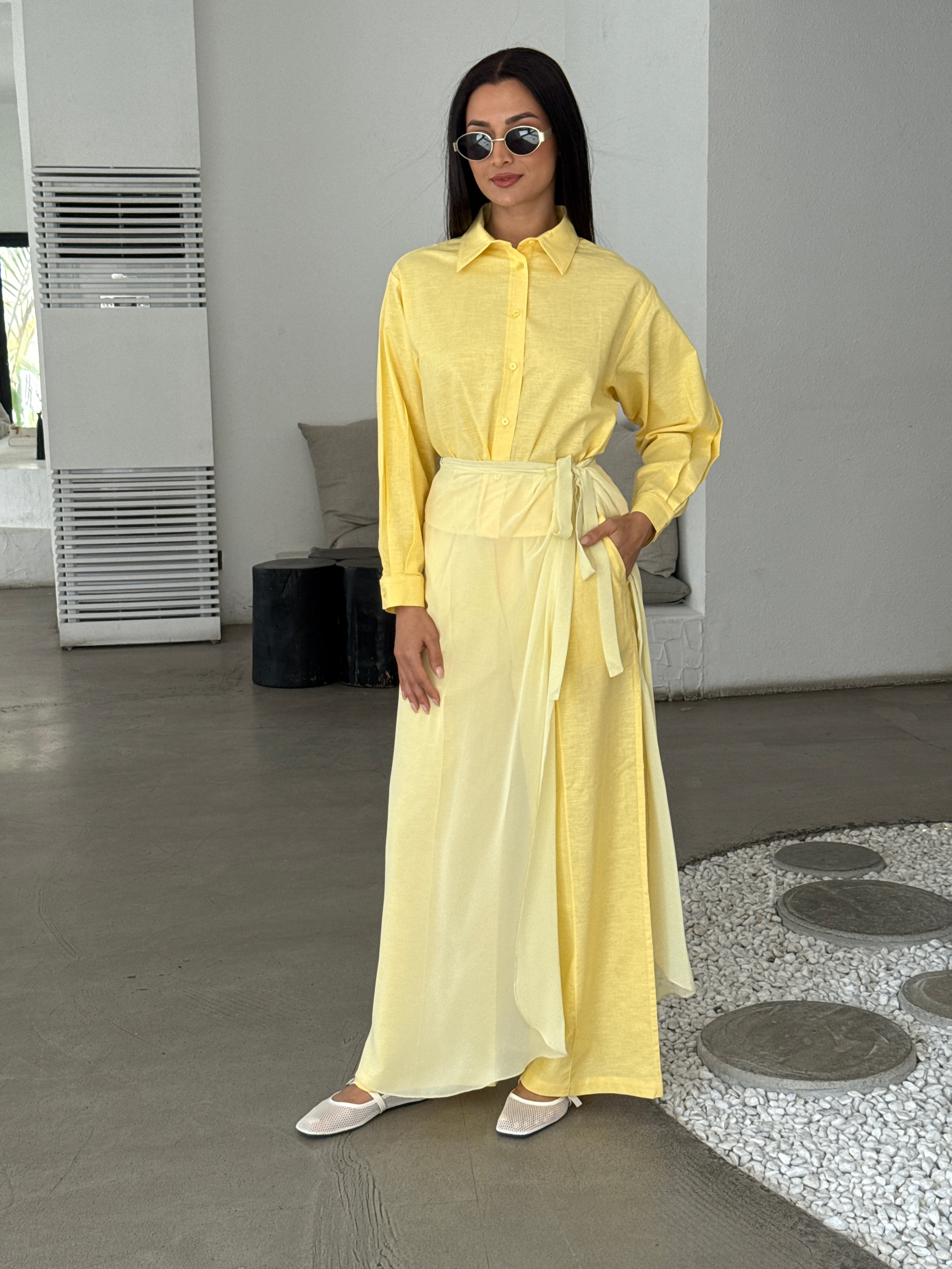 Lila Pant Shirt & Skirt Belt - Contessa Collection