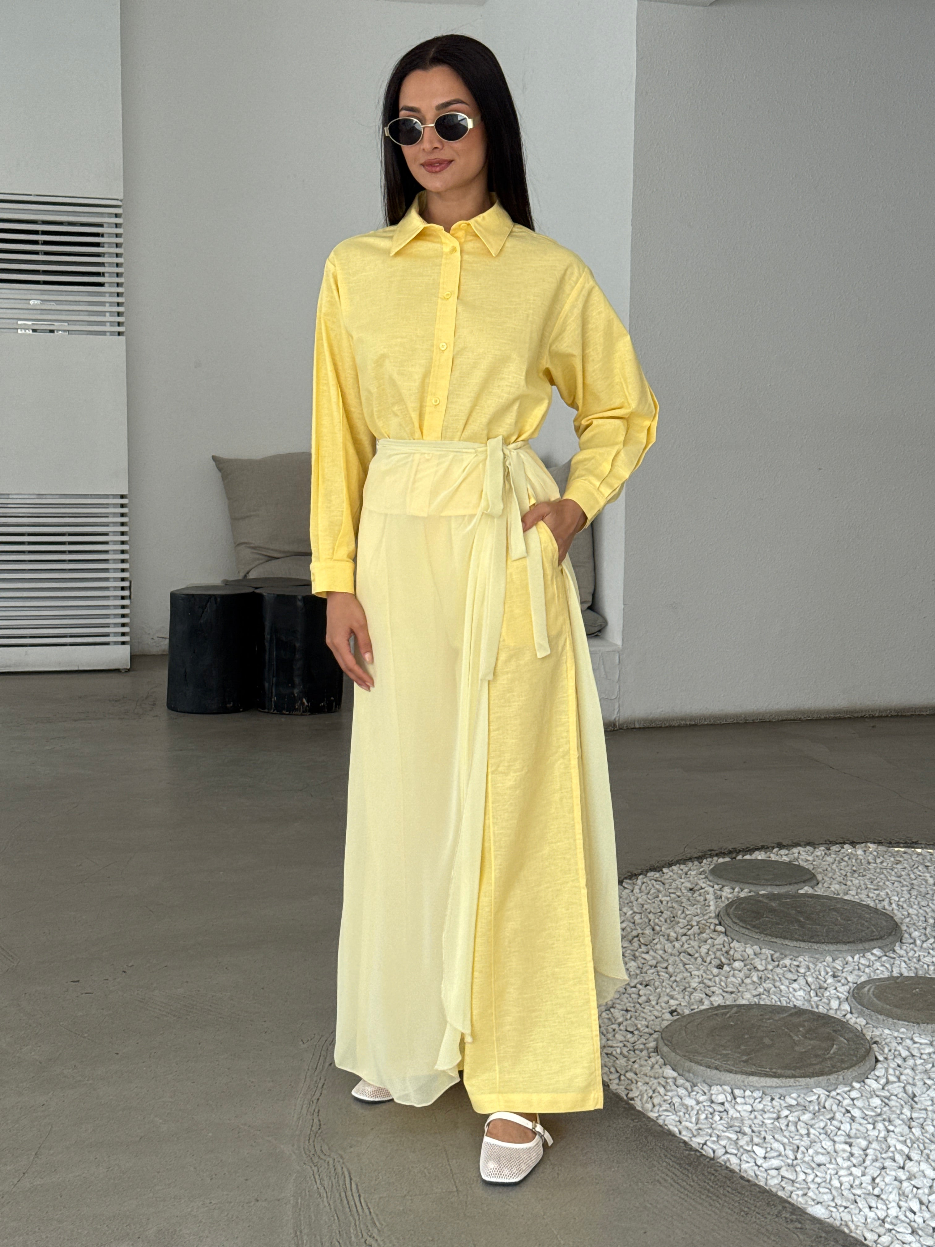 Lila Pant Shirt & Skirt Belt - Contessa Collection