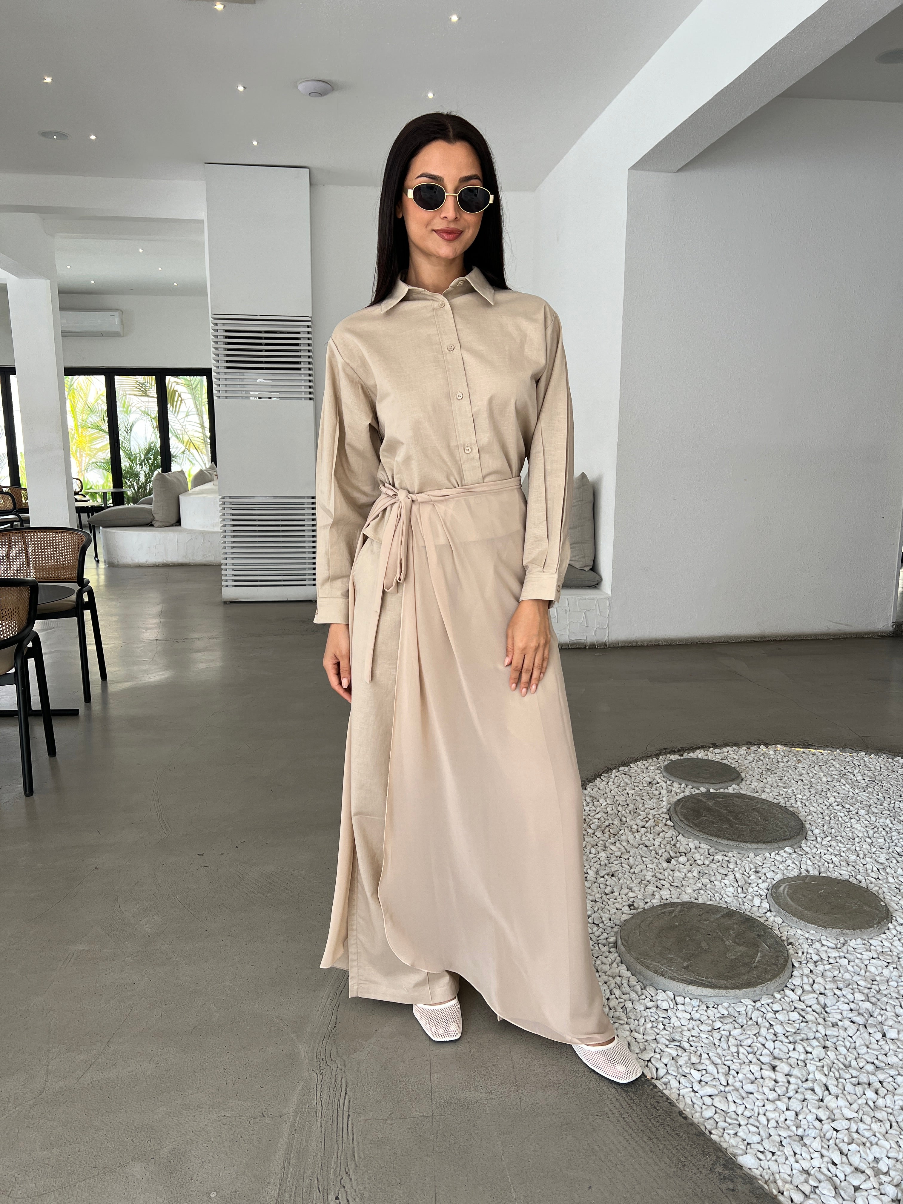 Lila Pant Shirt & Skirt Belt - Contessa Collection