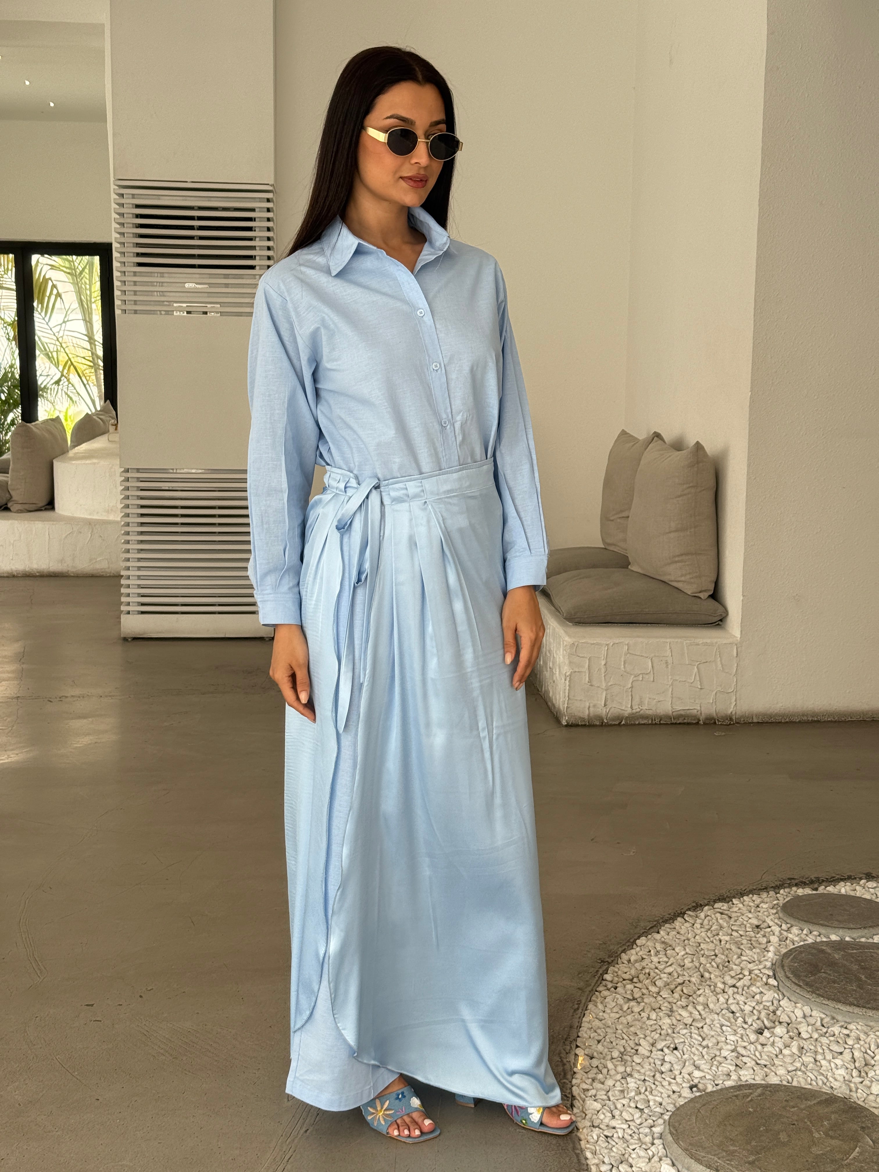 Lila Pant Shirt & Skirt Belt - Contessa Collection