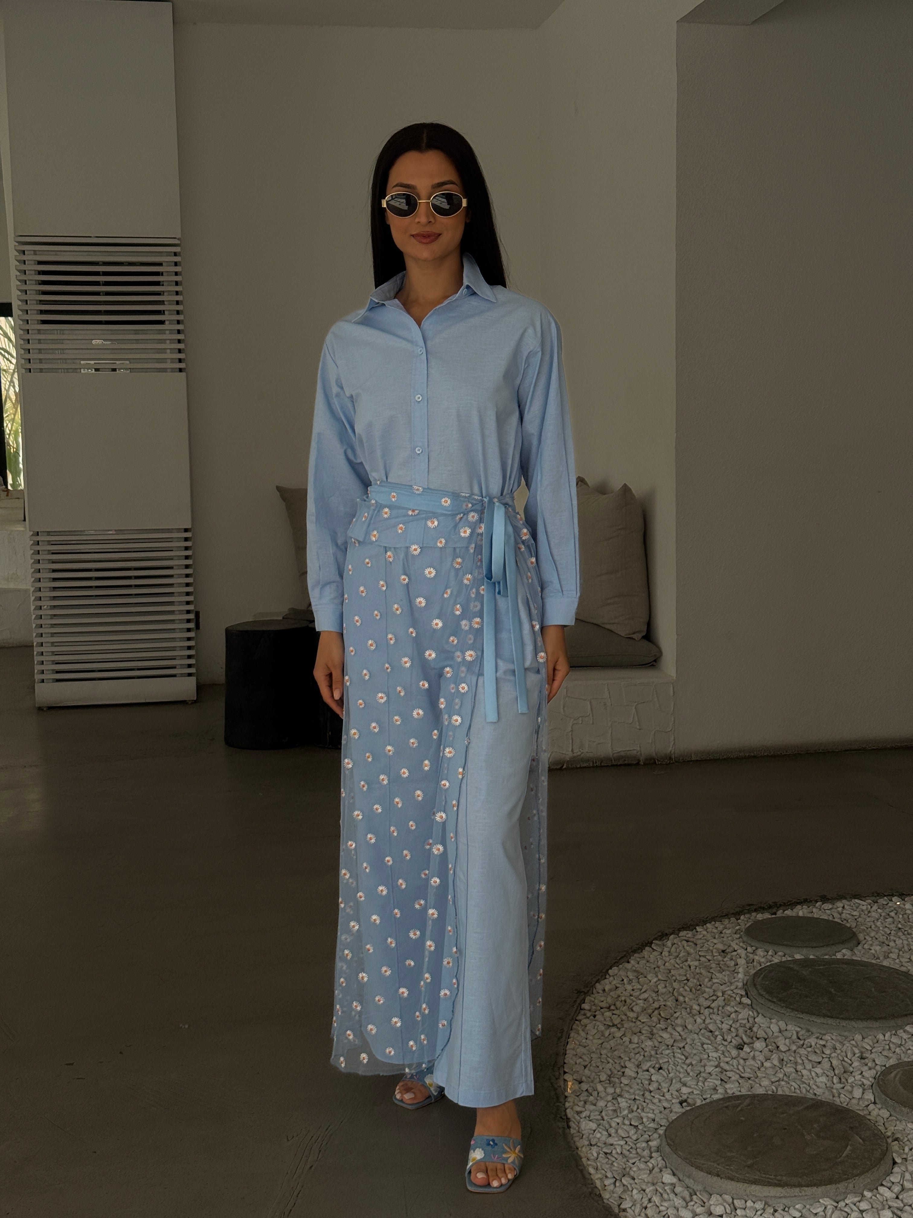 Lila Pant Shirt & Skirt Belt - Contessa Collection