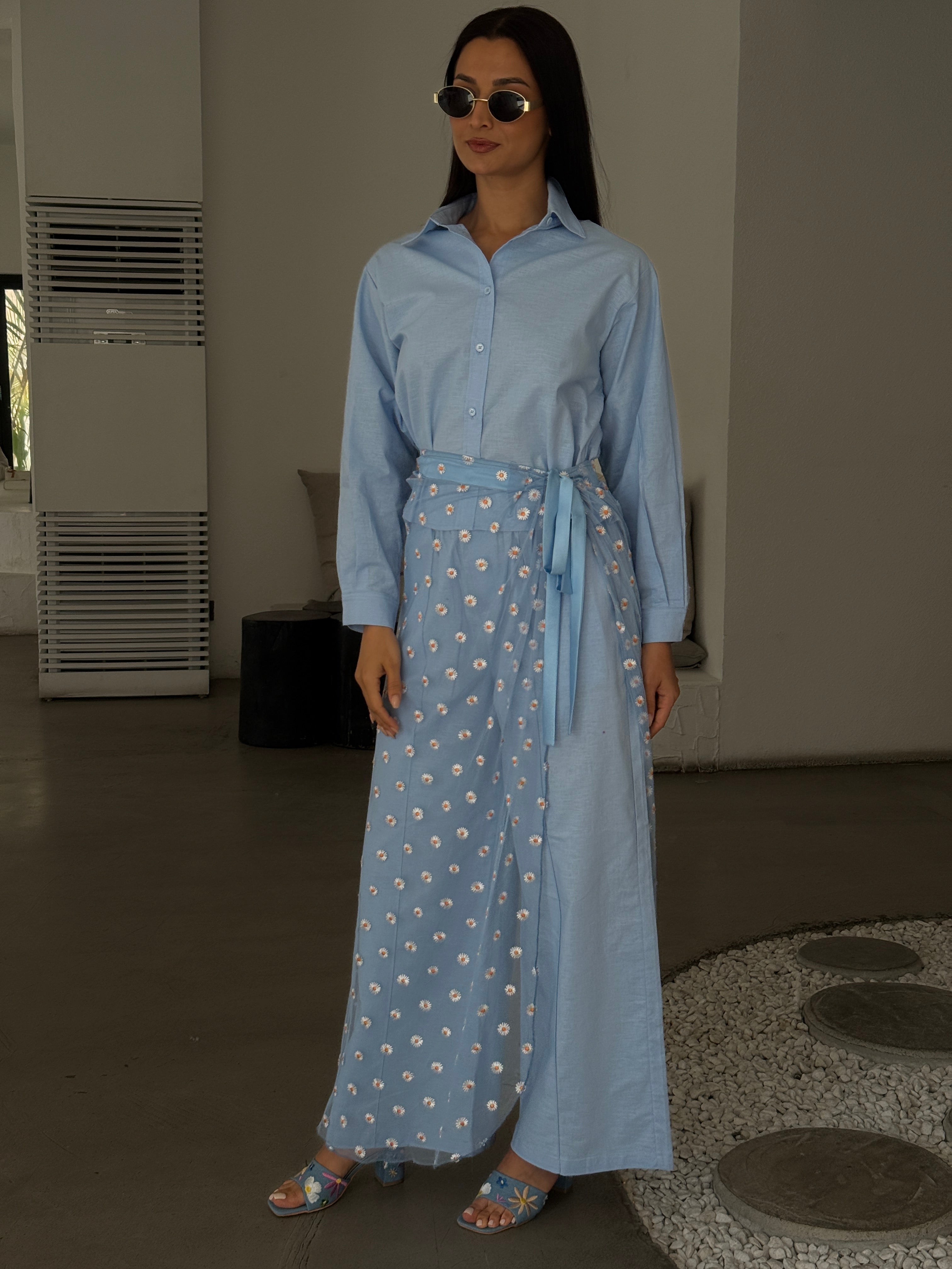 Lila Pant Shirt & Skirt Belt - Contessa Collection