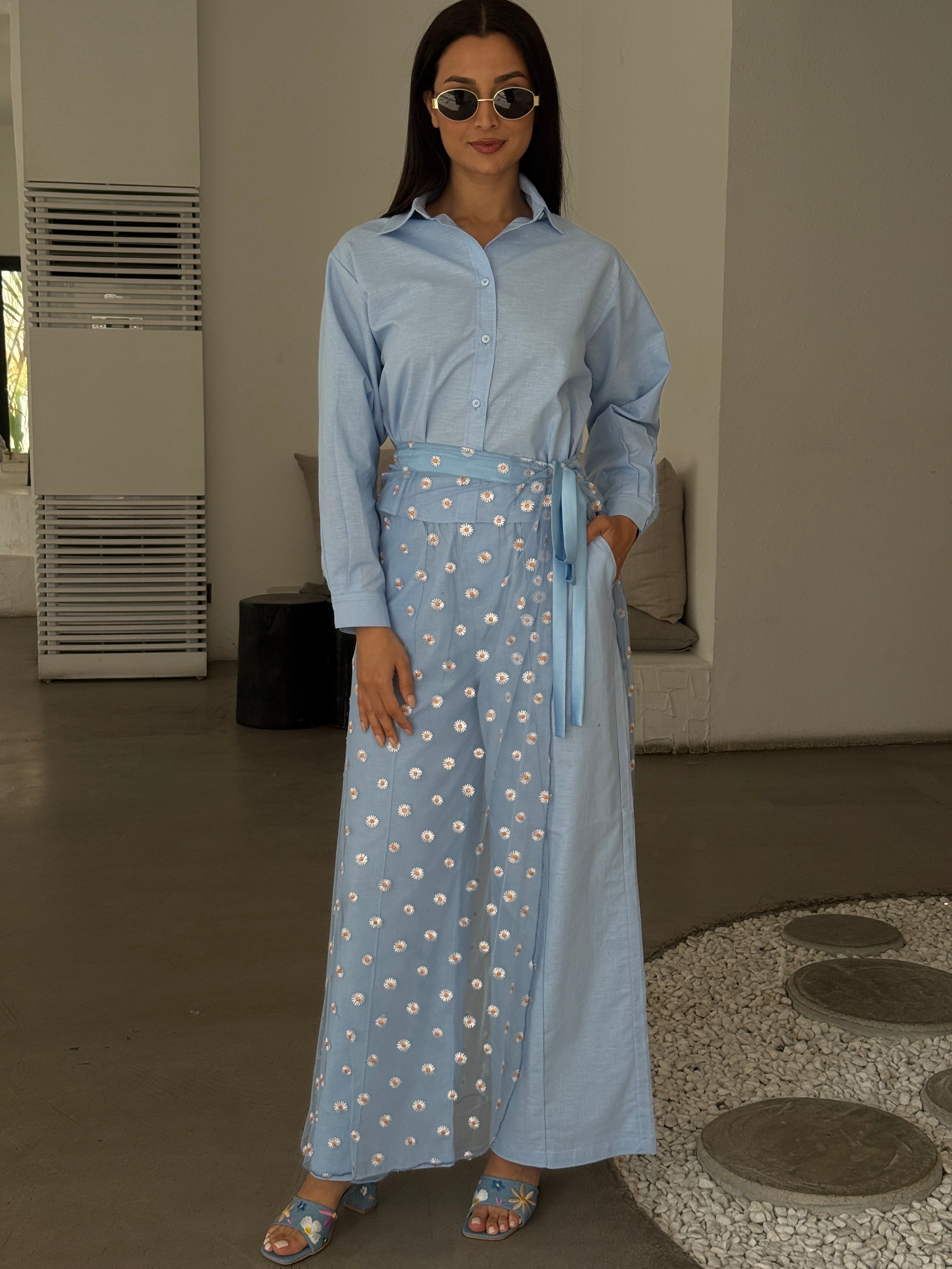 Lila Pant Shirt & Skirt Belt - Contessa Collection