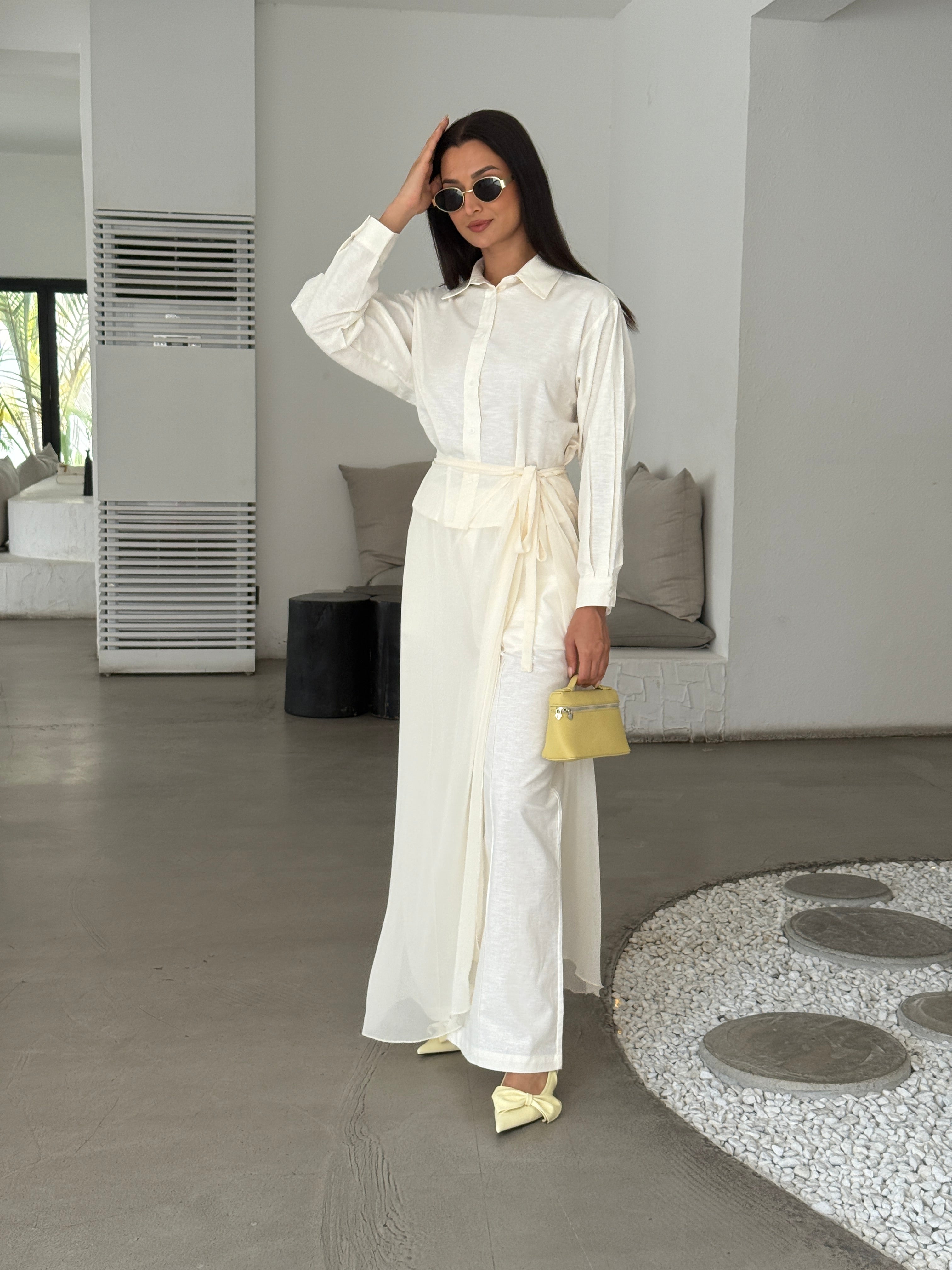 Lila Pant Shirt & Skirt Belt - Contessa Collection