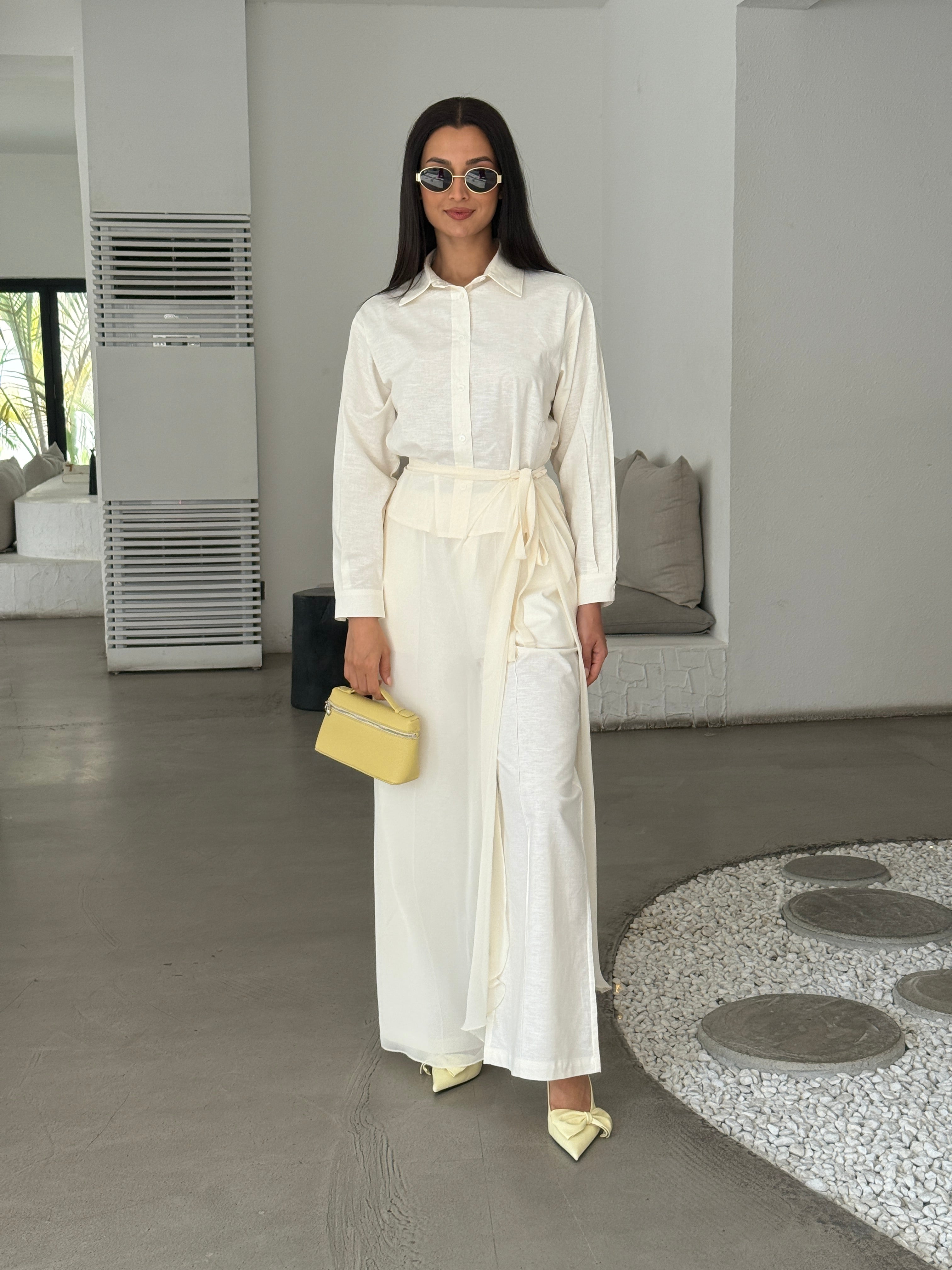 Lila Pant Shirt & Skirt Belt - Contessa Collection