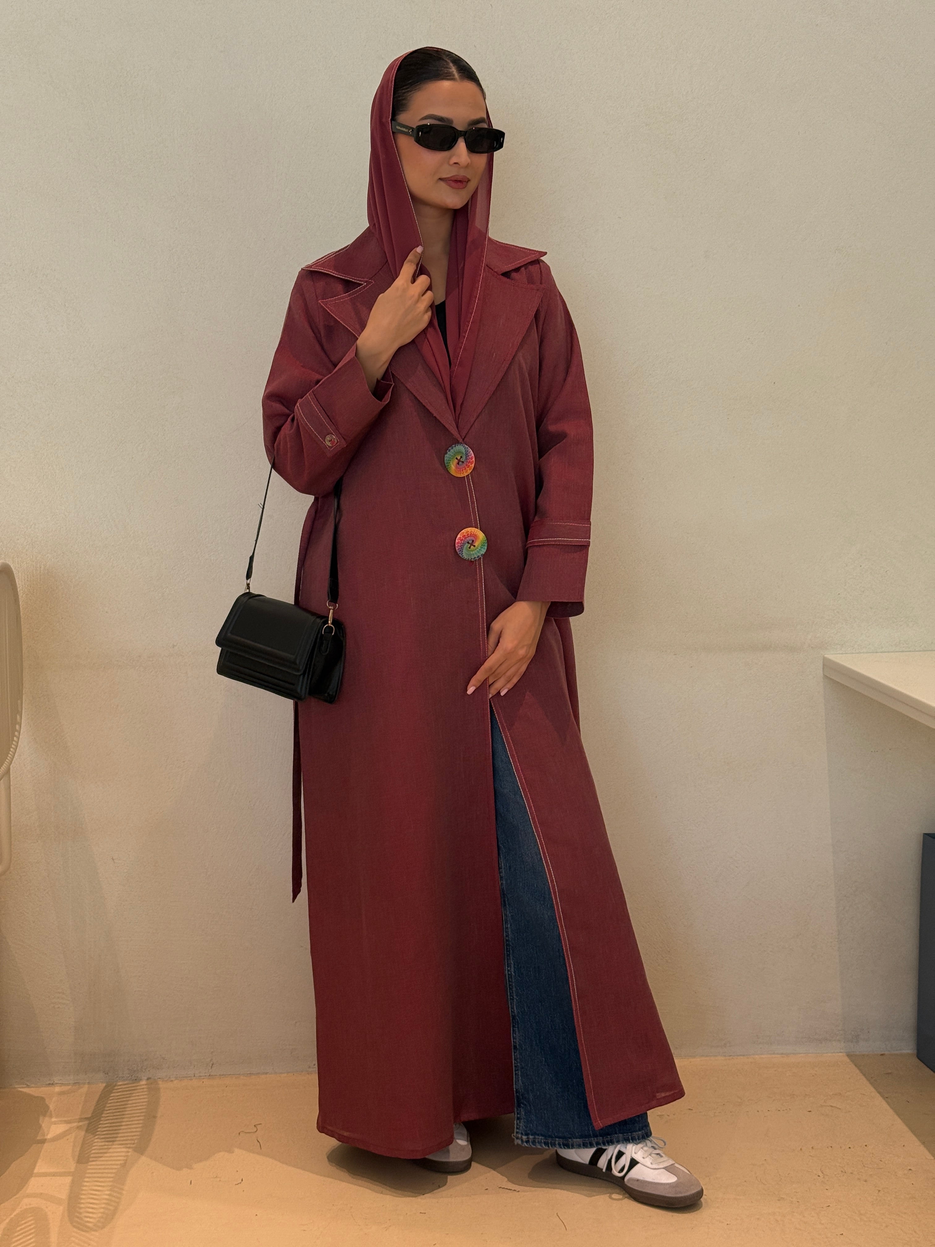 Narenj Abaya - Contessa Collection