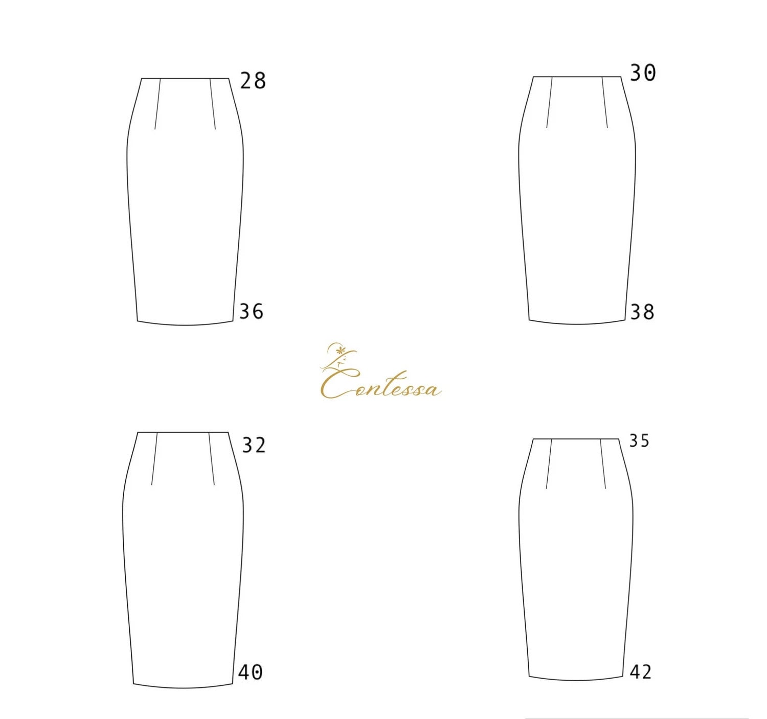 Natalie Skirt - Contessa Collection