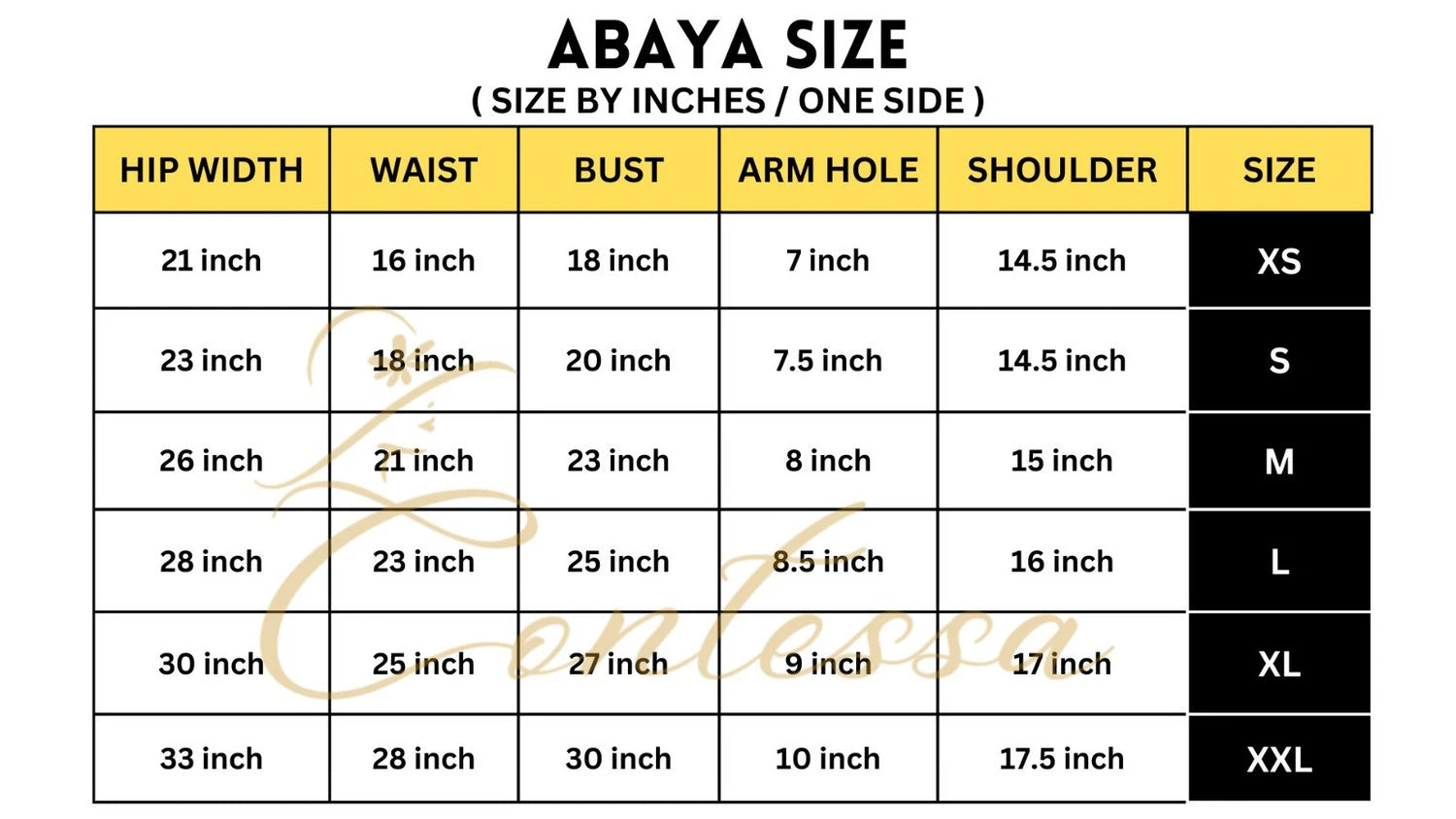 Salam Abaya - Contessa Collection