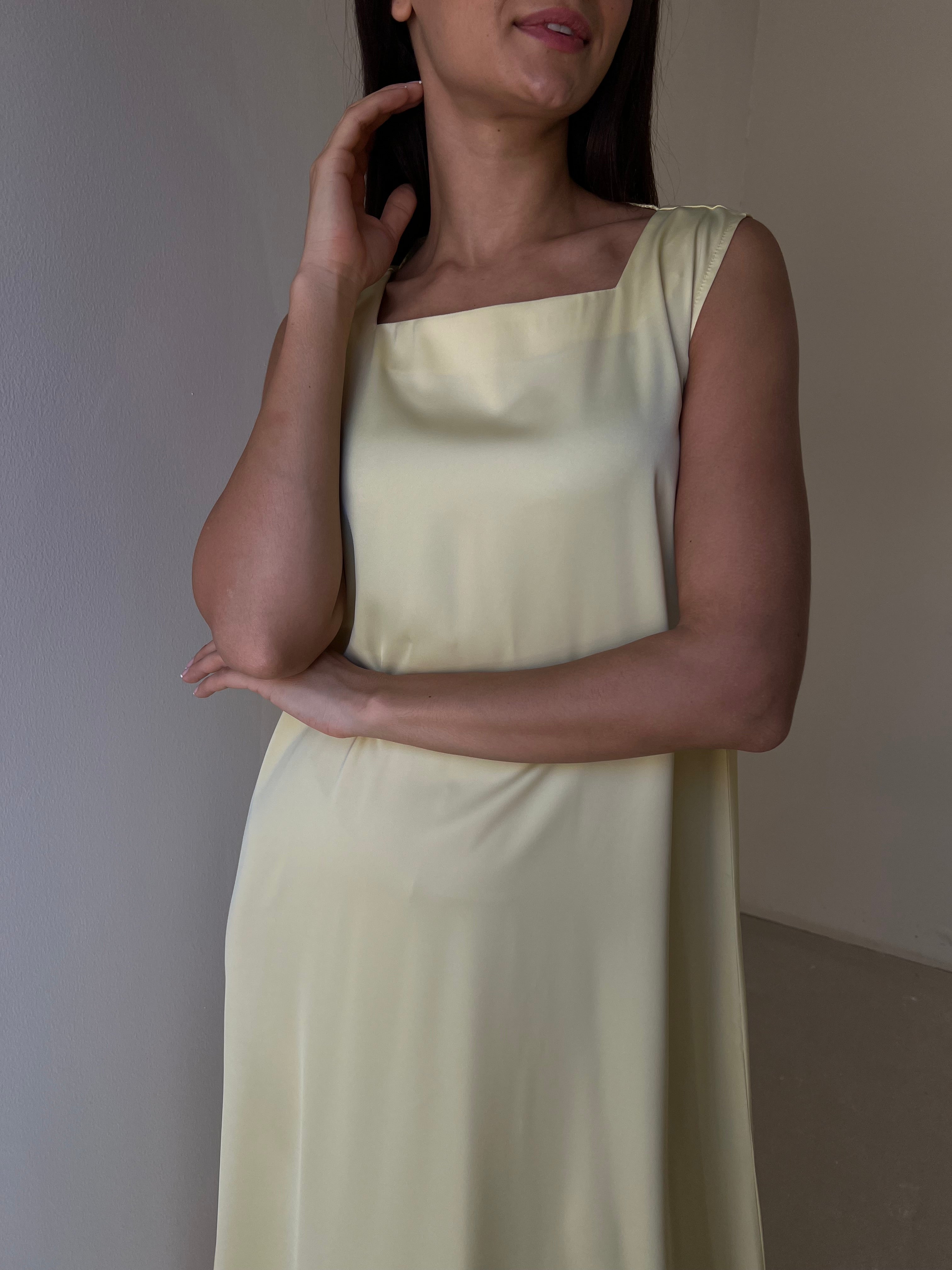 Satin Dress - Contessa Collection