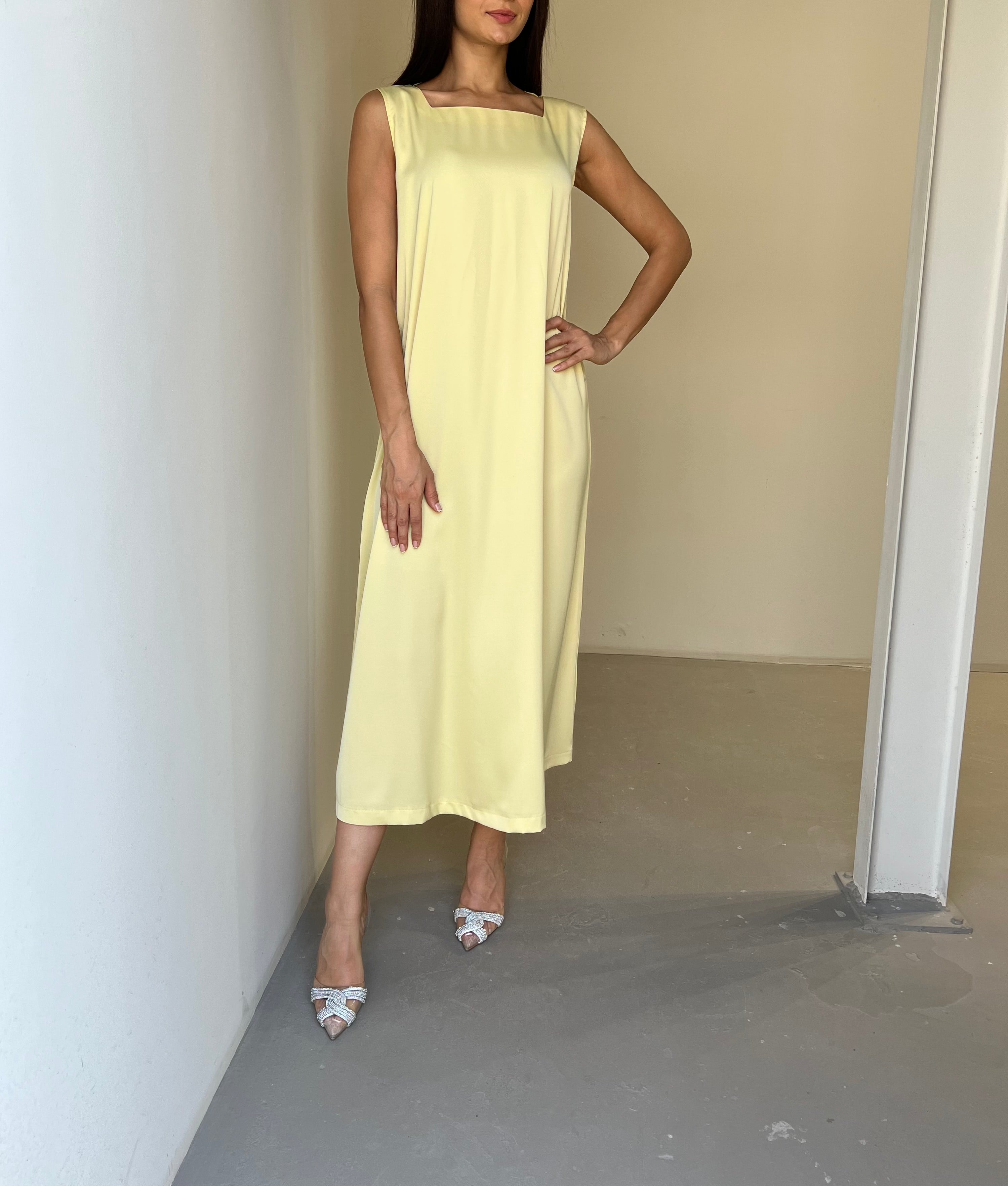 Satin Dress - Contessa Collection