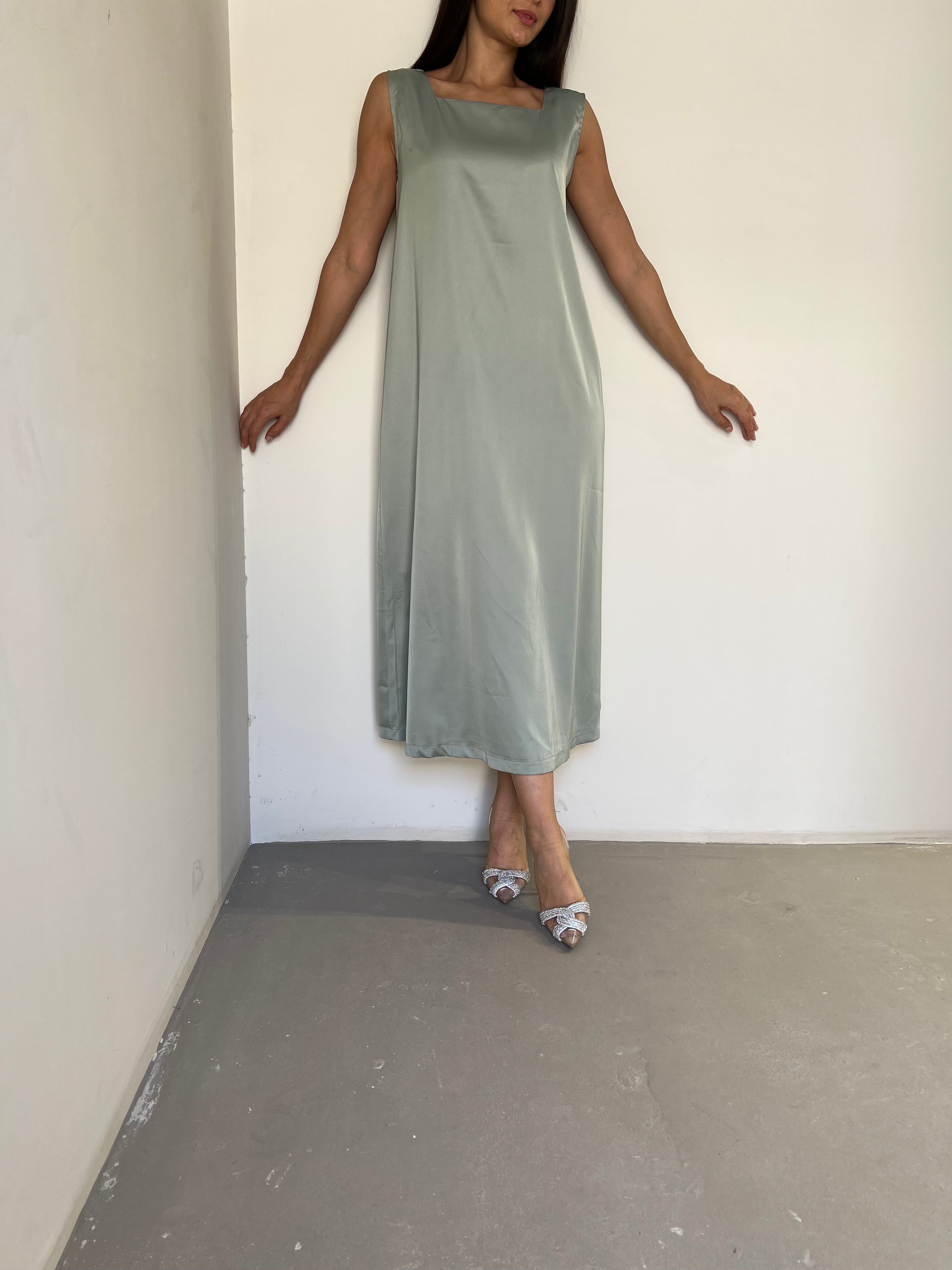 Satin Dress - Contessa Collection