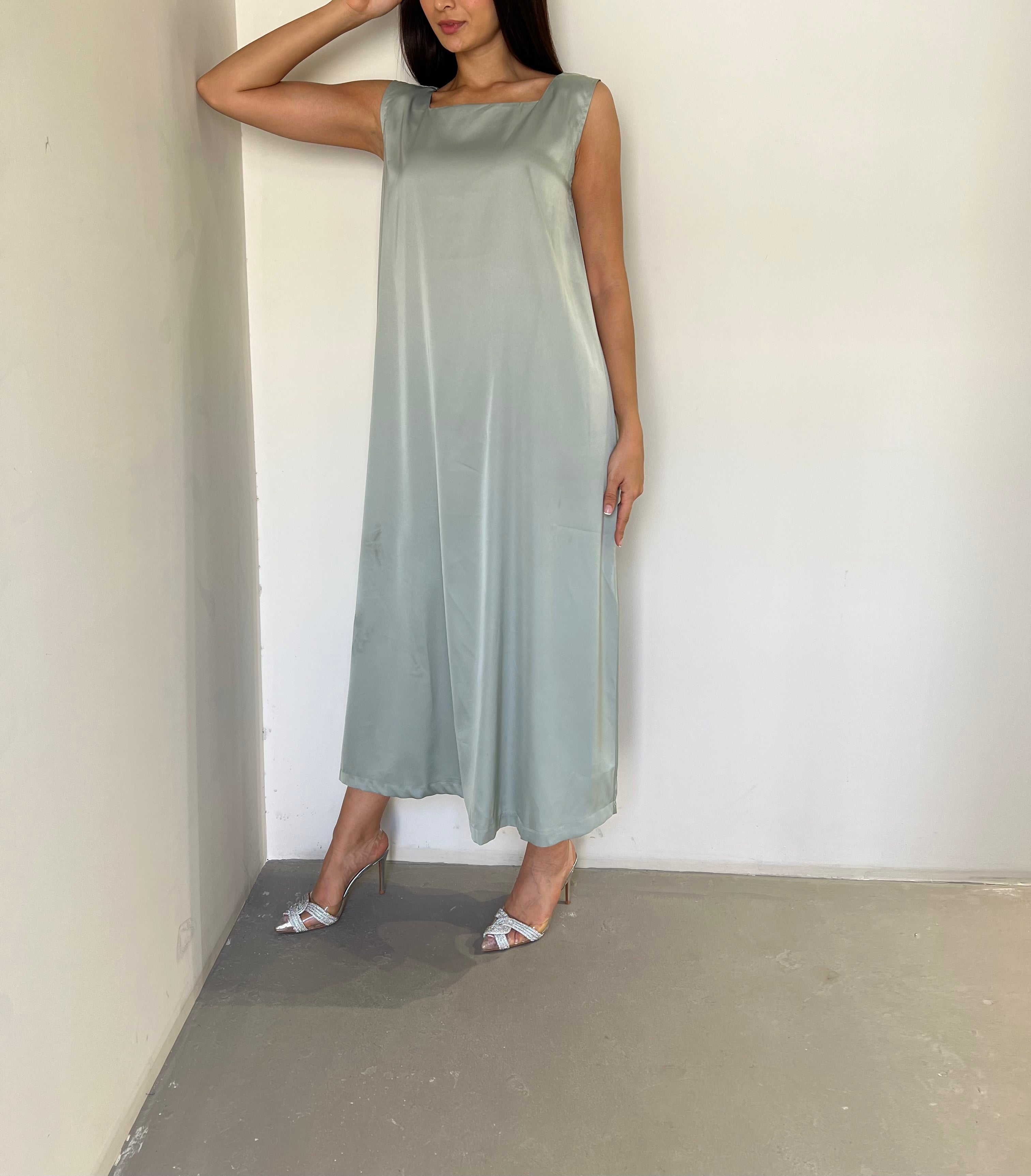 Satin Dress - Contessa Collection