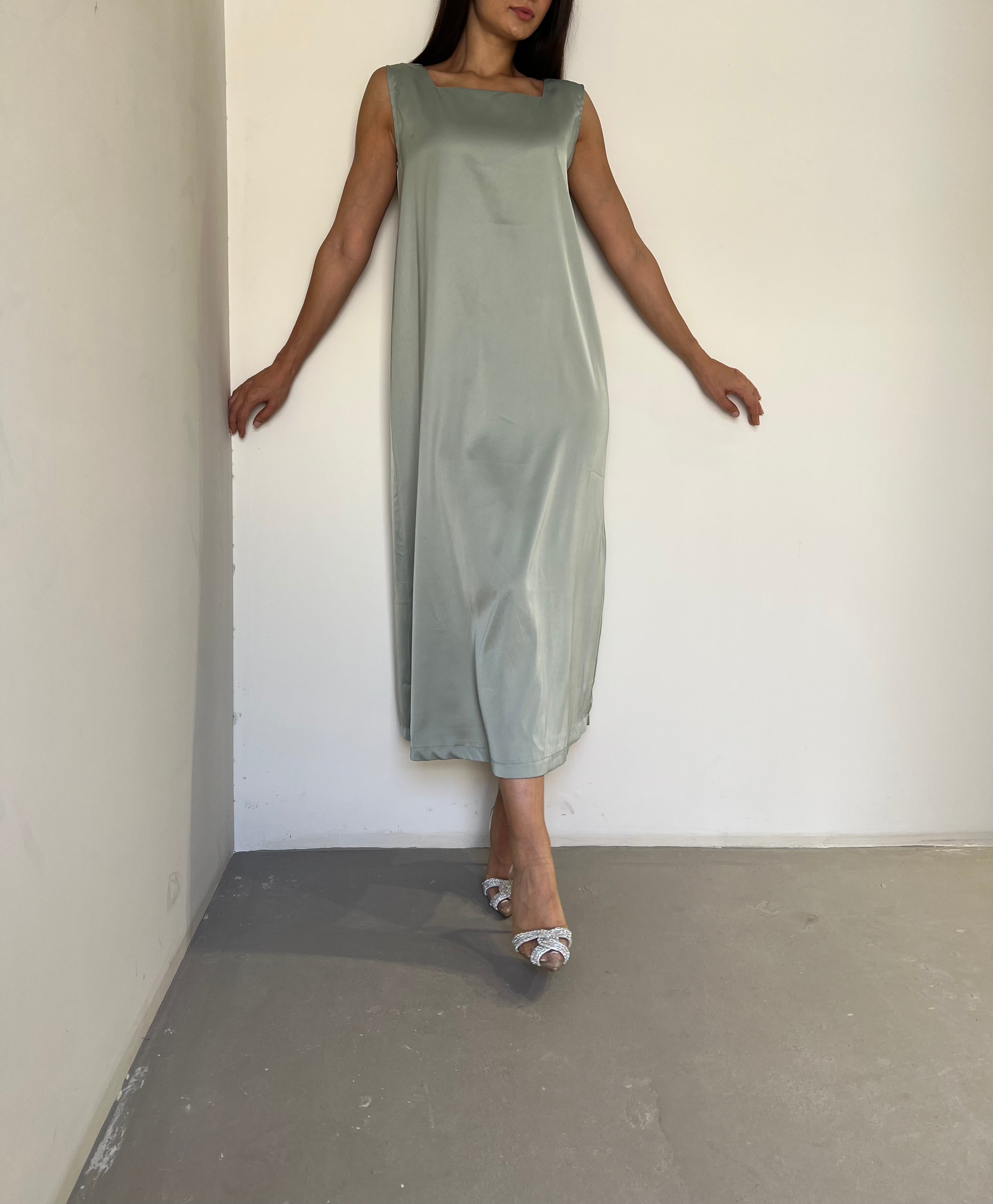 Satin Dress - Contessa Collection