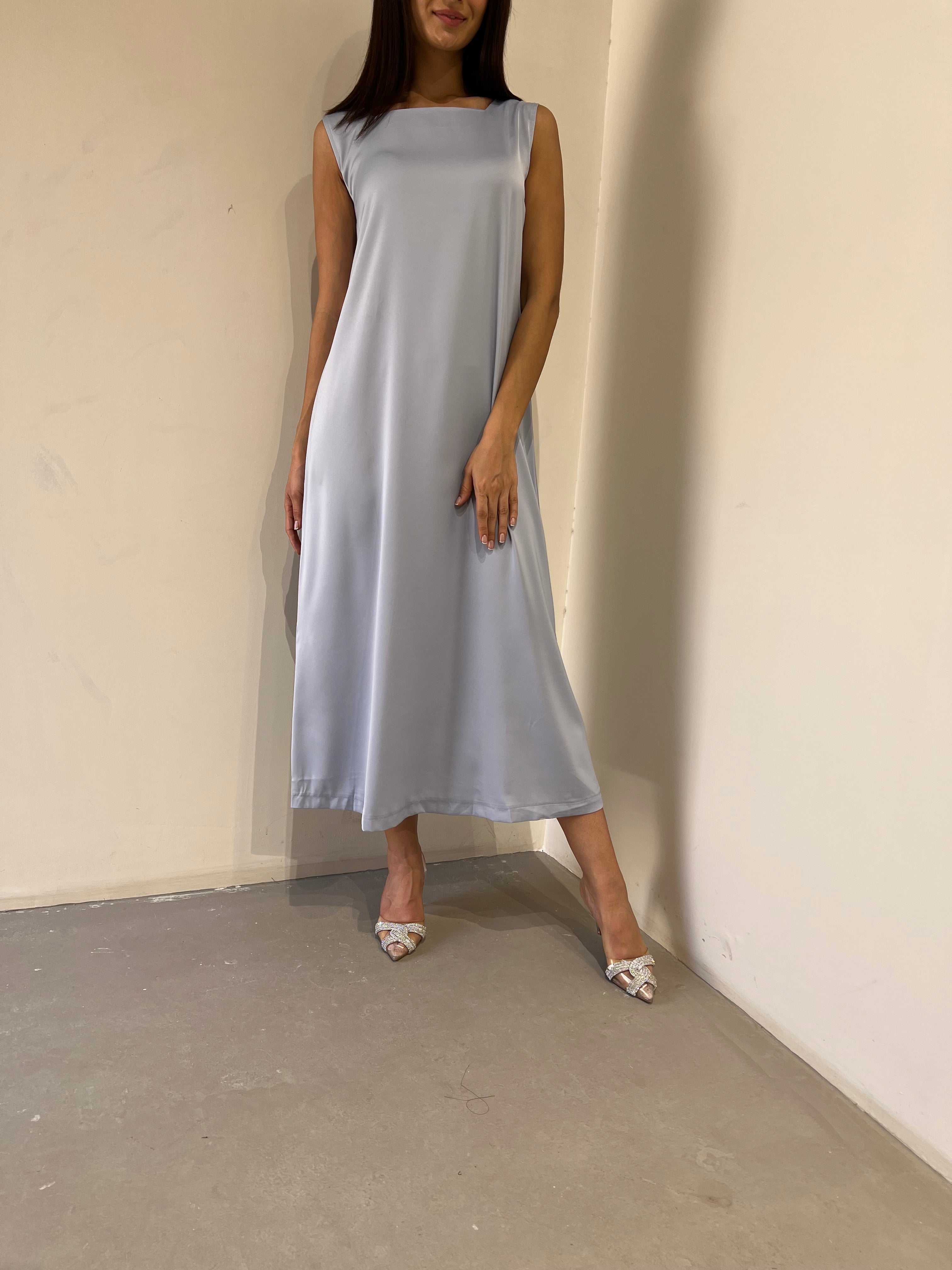 Satin Dress - Contessa Collection