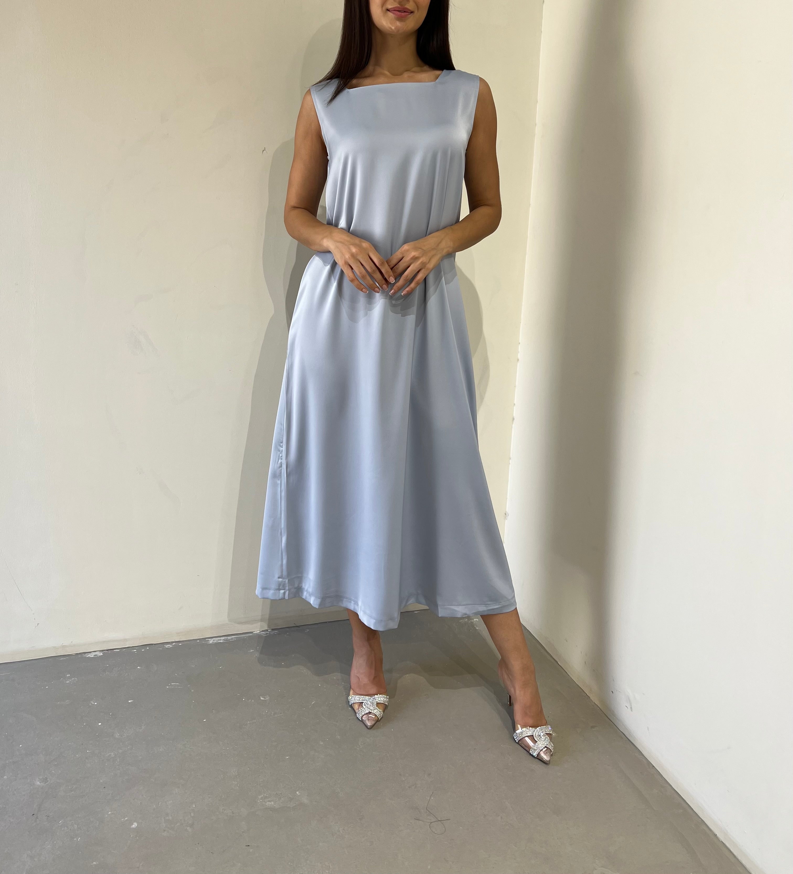 Satin Dress - Contessa Collection