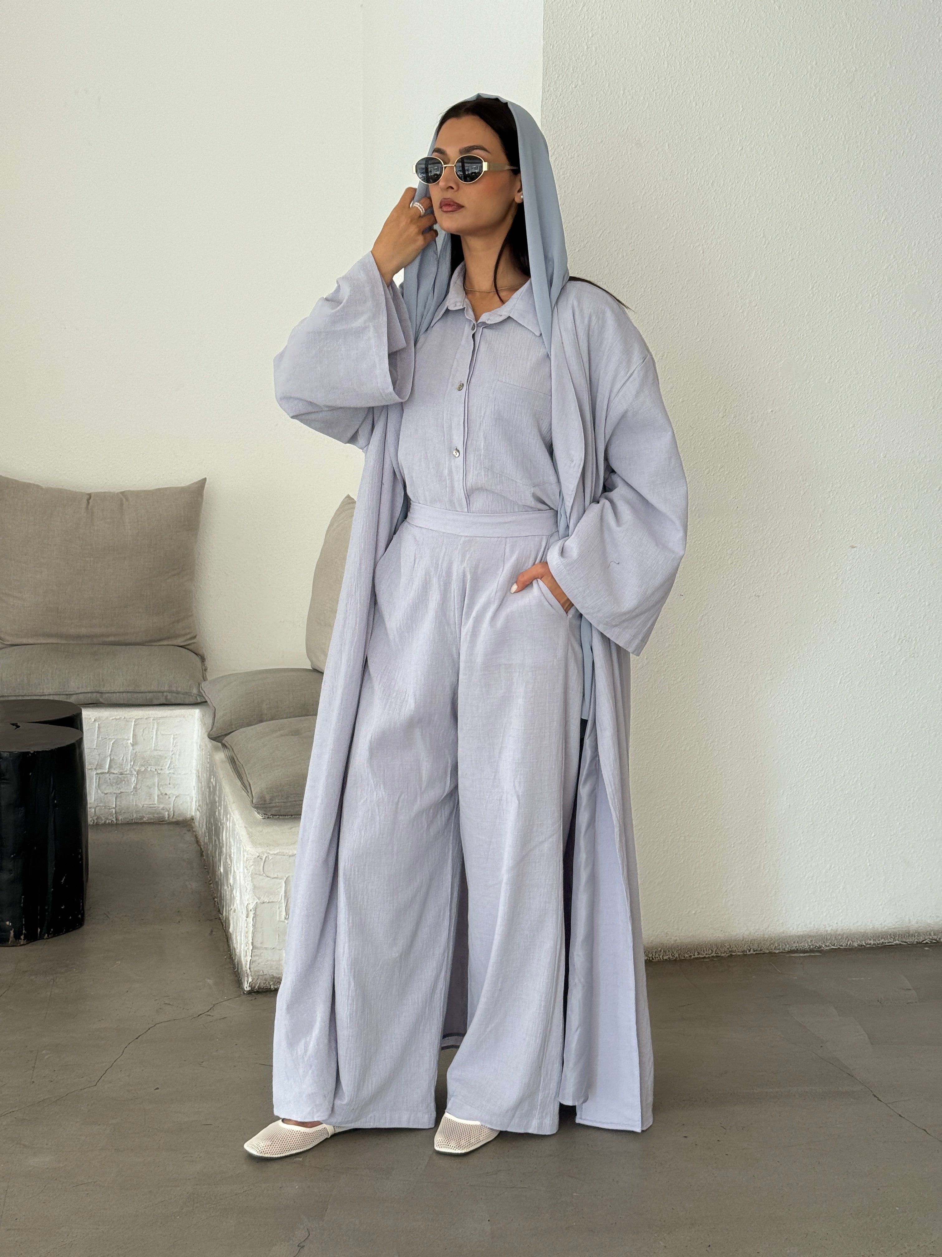 Shade Abaya Full Set - Contessa Collection