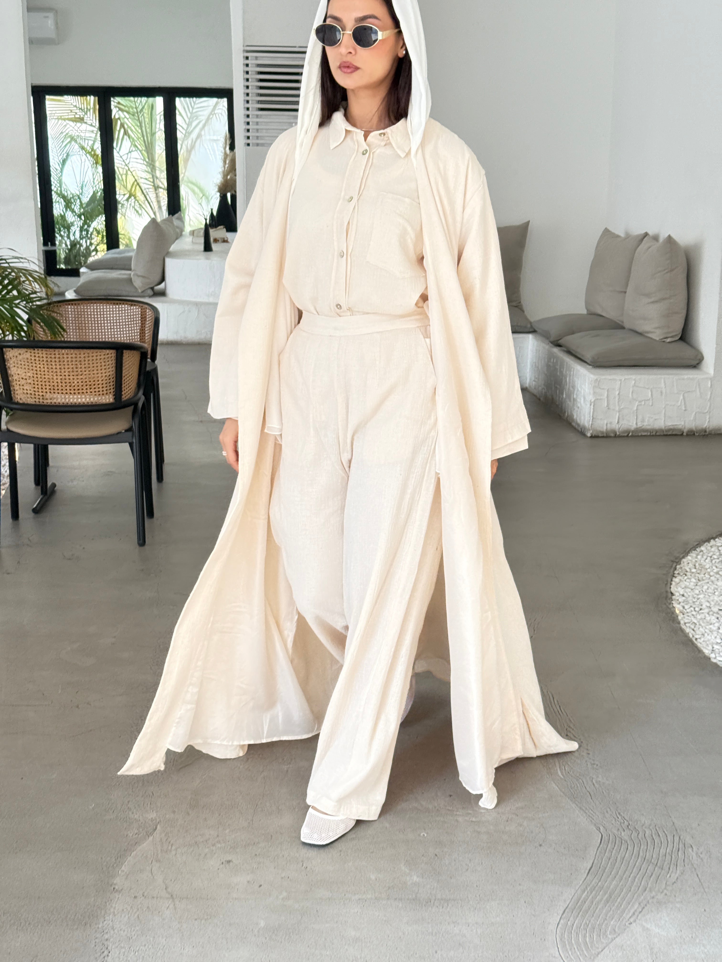 Shade Abaya Full Set - Contessa Collection