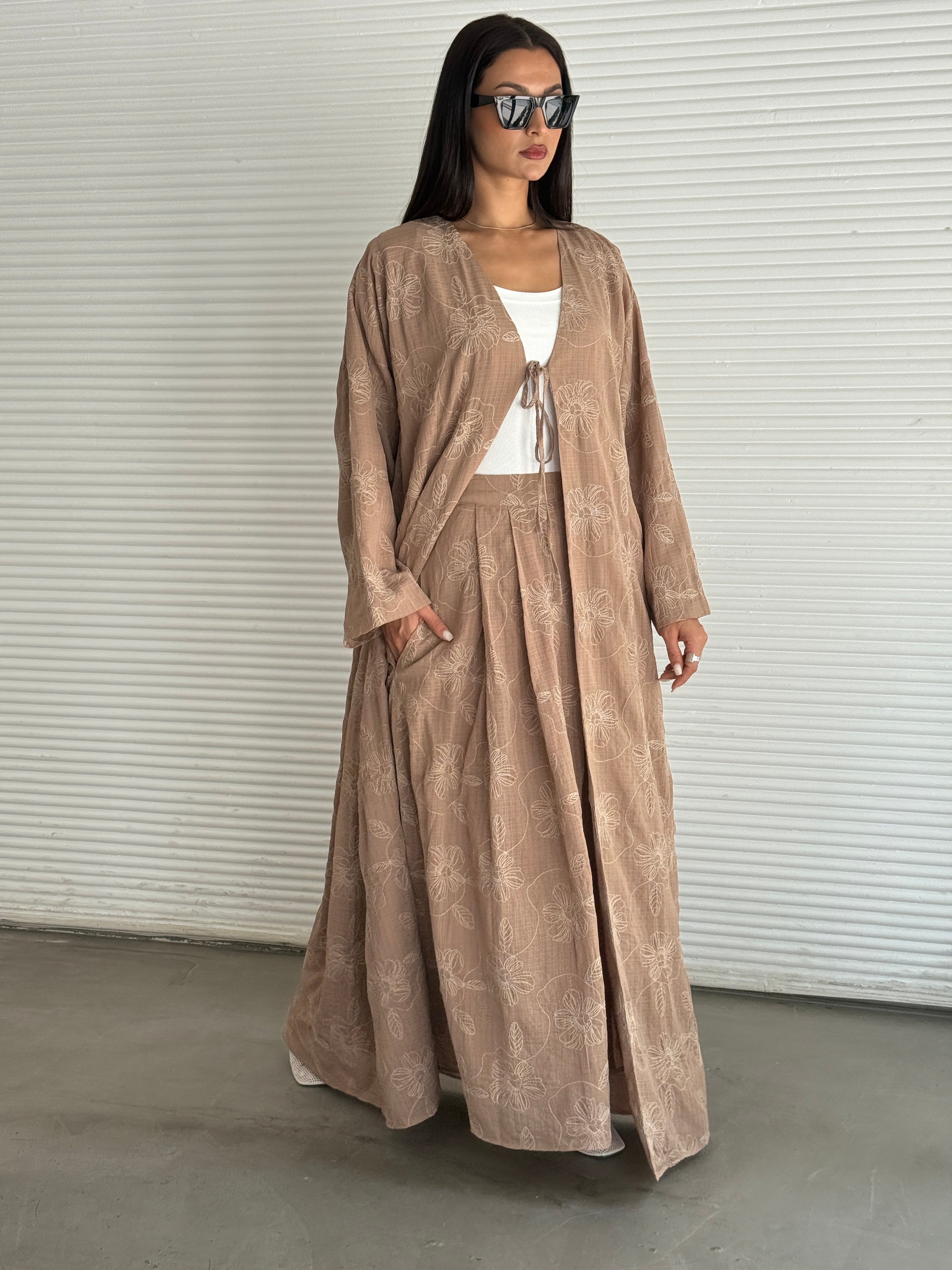 Shadow Abaya Full Set - Contessa Collection