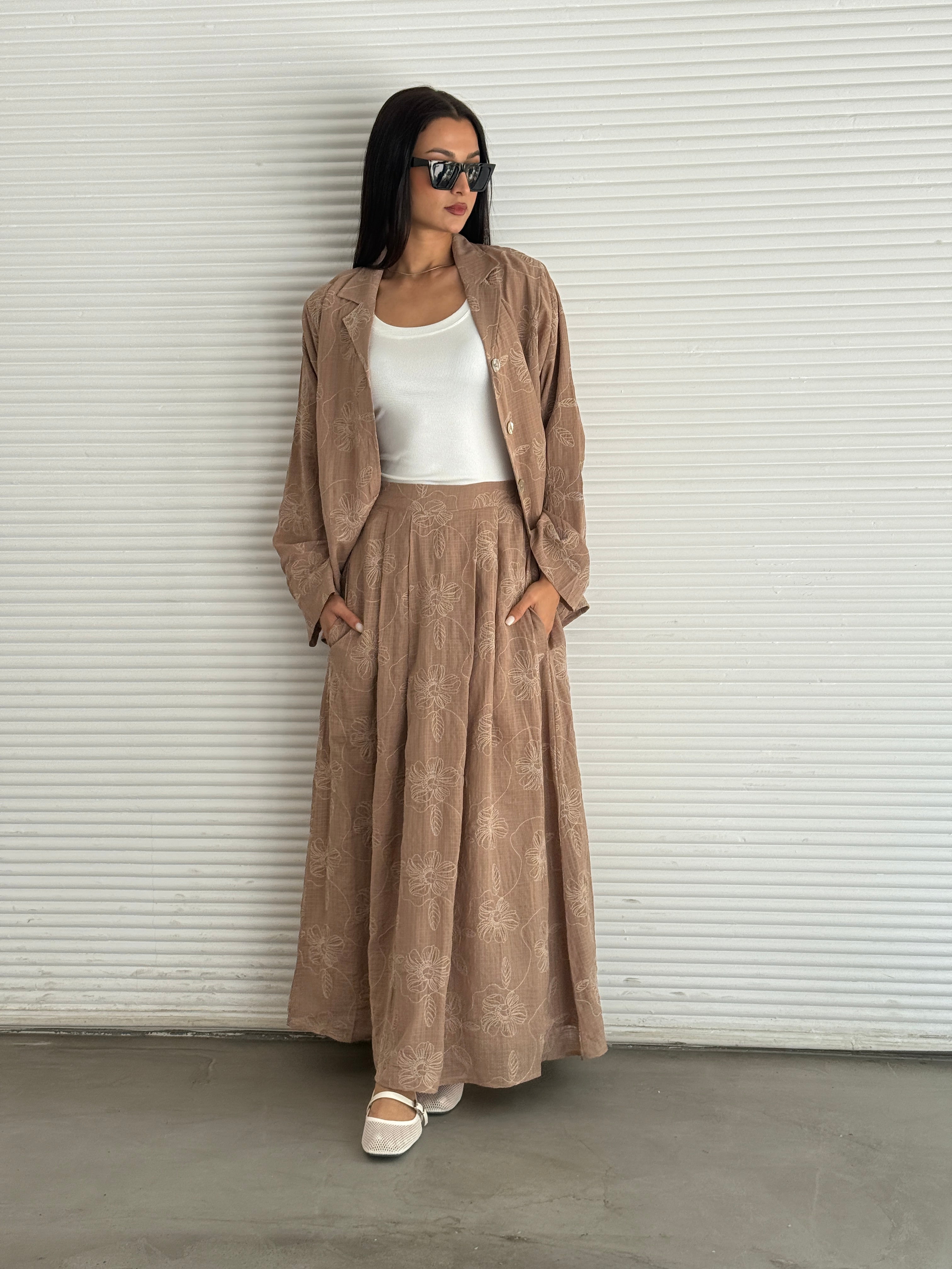 Shadow Abaya Full Set - Contessa Collection